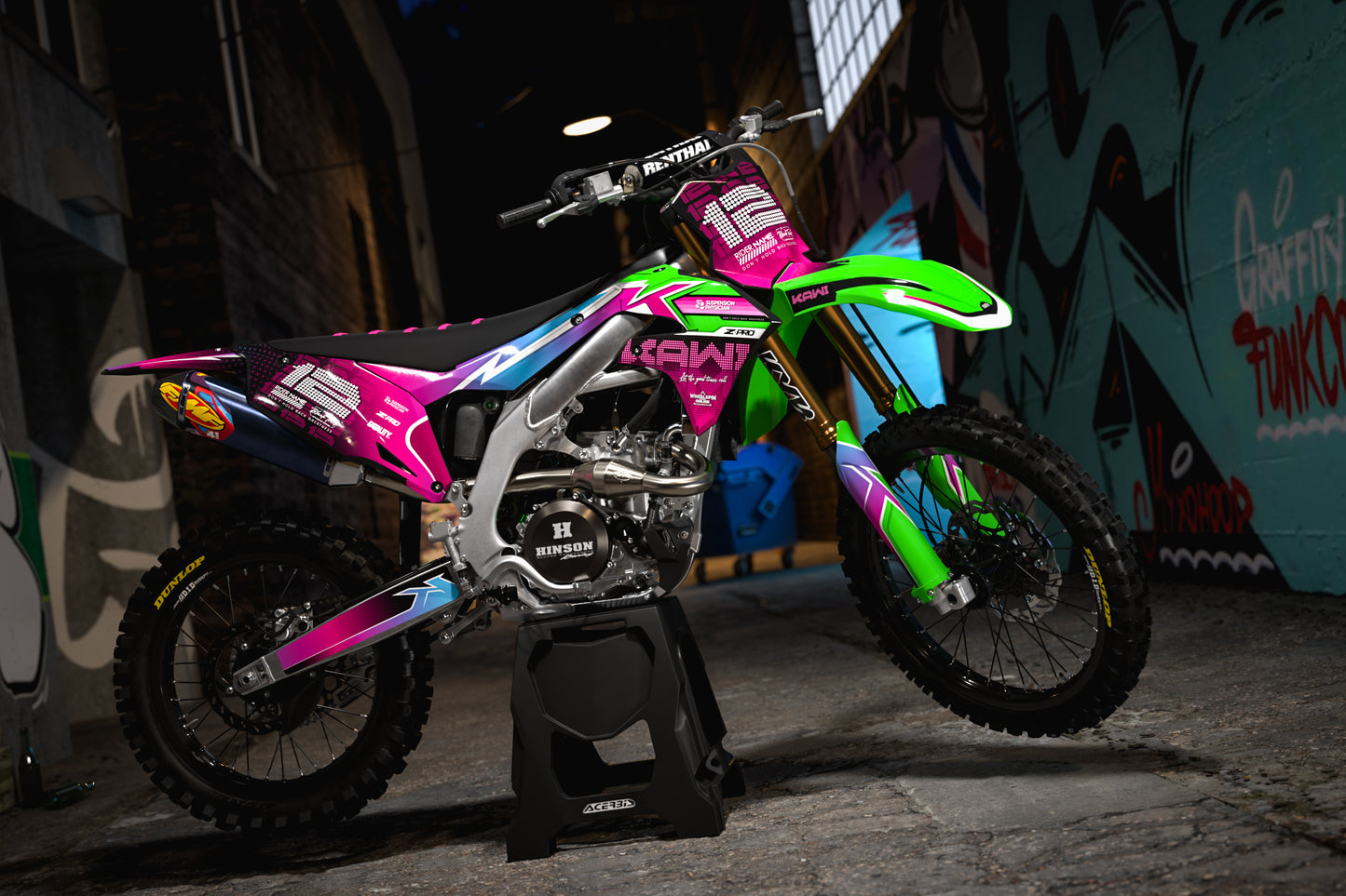 Kawasaki - Disco - MX Graphics