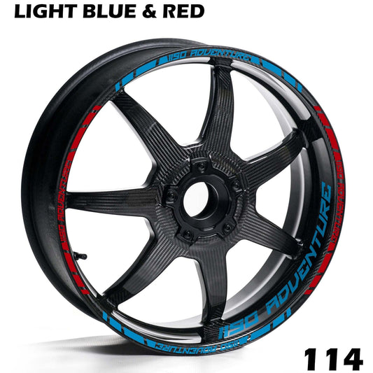 KTM 1190 ADVENTURE FULL WHEEL RIM STRIPE DECAL STICKER KIT - Speed Army