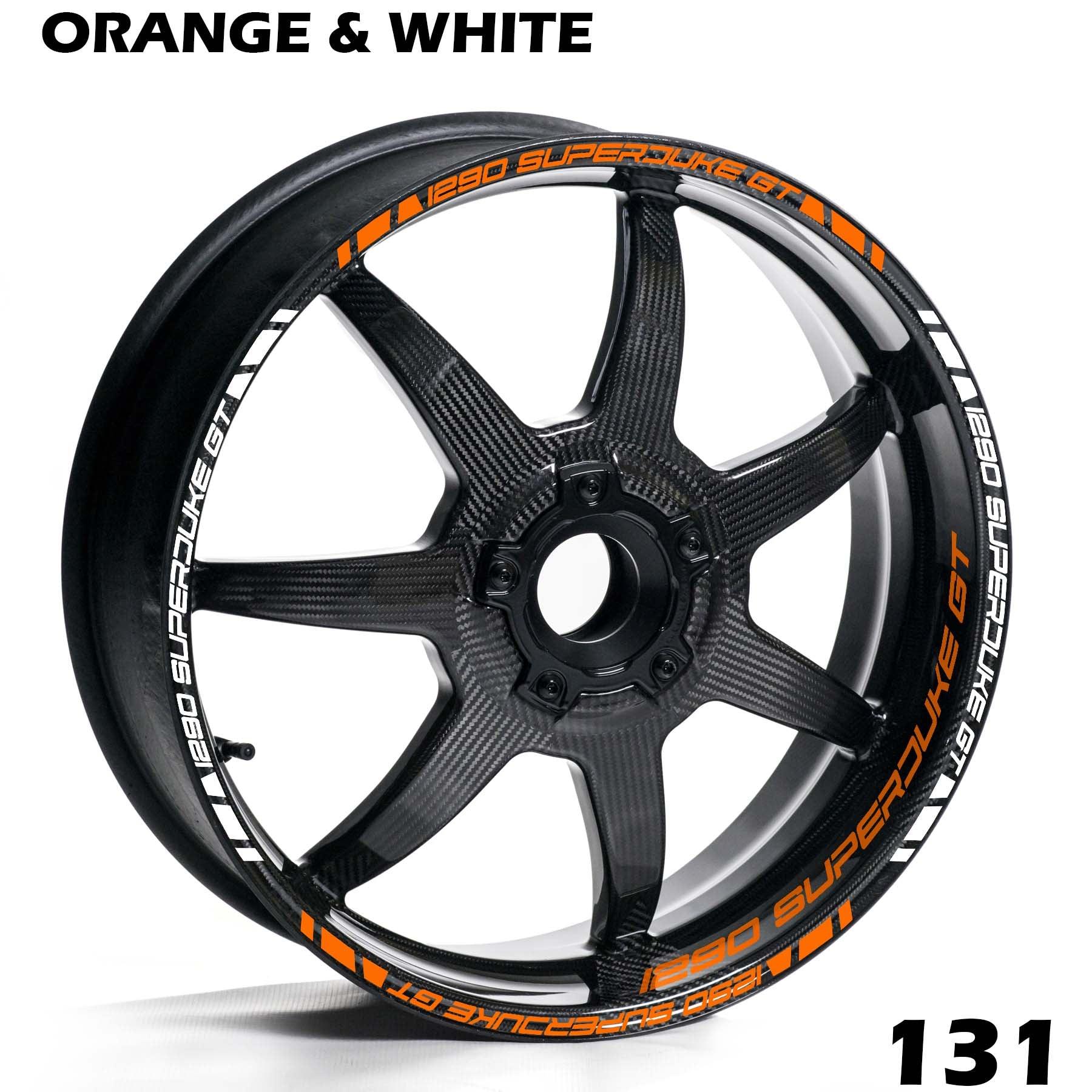 KTM 1290 SUPERDUKE GT FULL WHEEL RIM STRIPE DECAL STICKER KIT - Speed Army