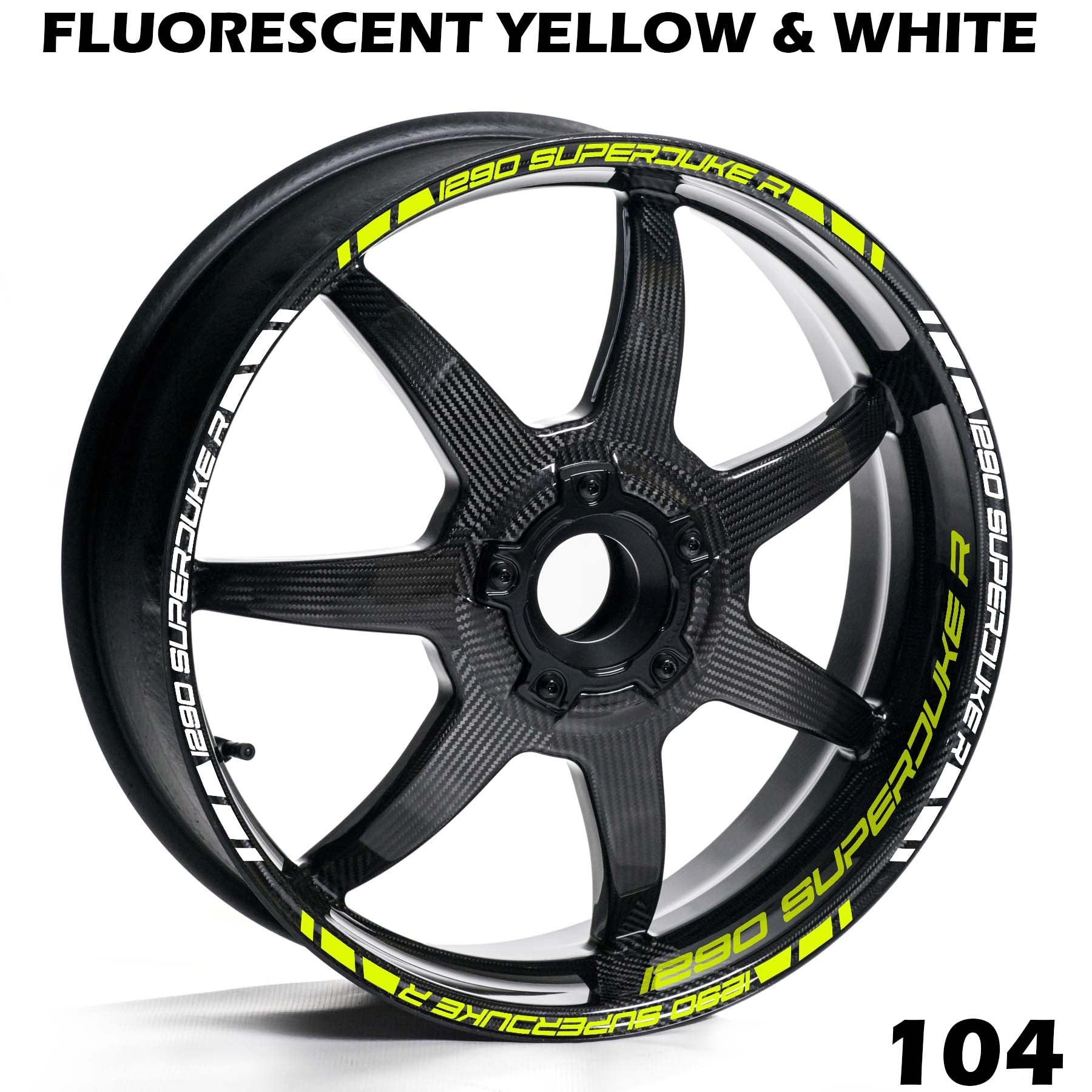 KTM 1290 SUPERDUKE R FULL WHEEL RIM STRIPE DECAL STICKER KIT - Speed Army