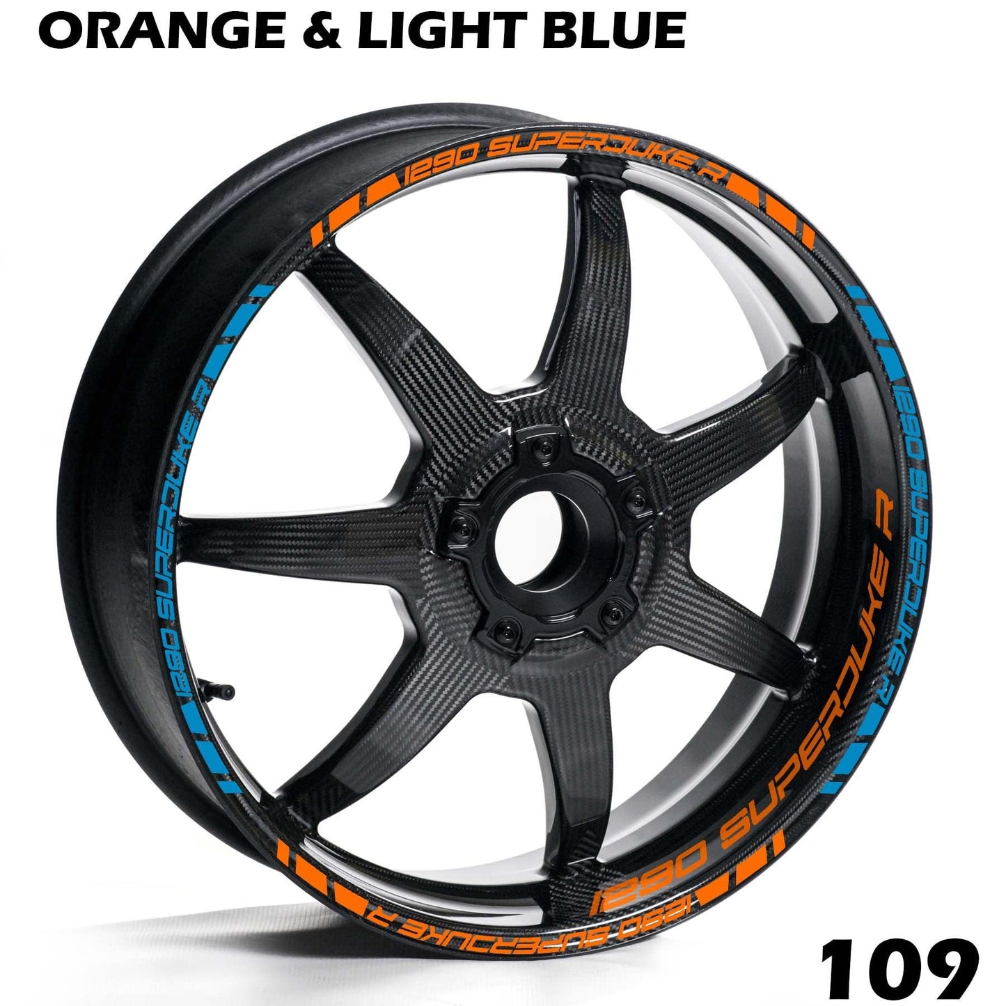 KTM 1290 SUPERDUKE R FULL WHEEL RIM STRIPE DECAL STICKER KIT - Speed Army