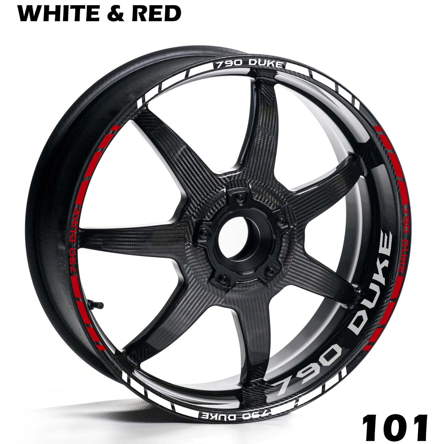 KTM 790 DUKE FULL WHEEL RIM STRIPE DECAL STICKER KIT - Speed Army