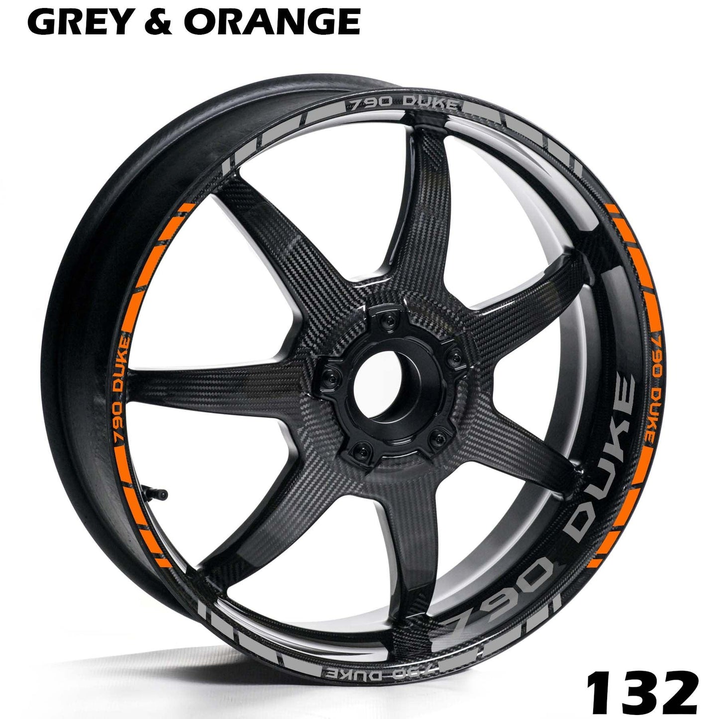 KTM 790 DUKE FULL WHEEL RIM STRIPE DECAL STICKER KIT - Speed Army