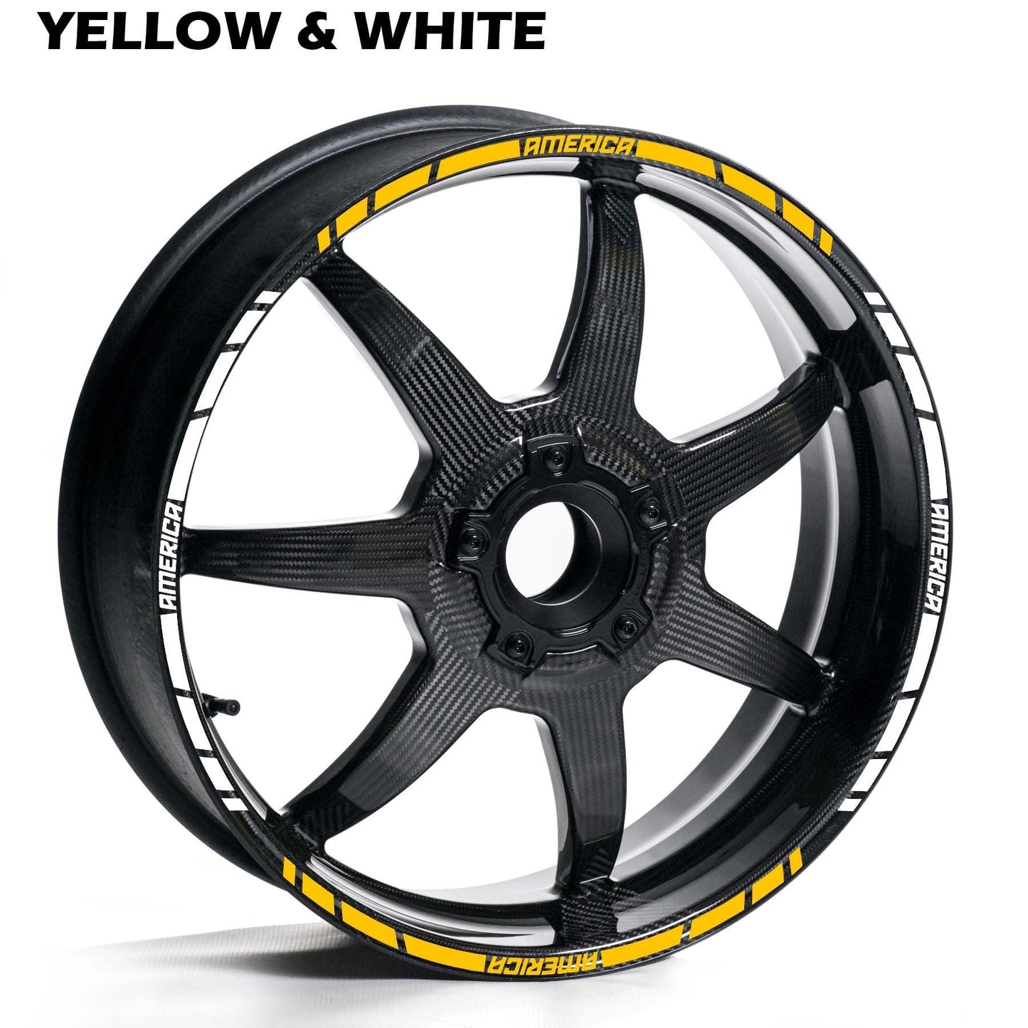 TRIUMPH AMERICA WHEEL RIM STRIPE DECAL STICKER KIT - Speed Army