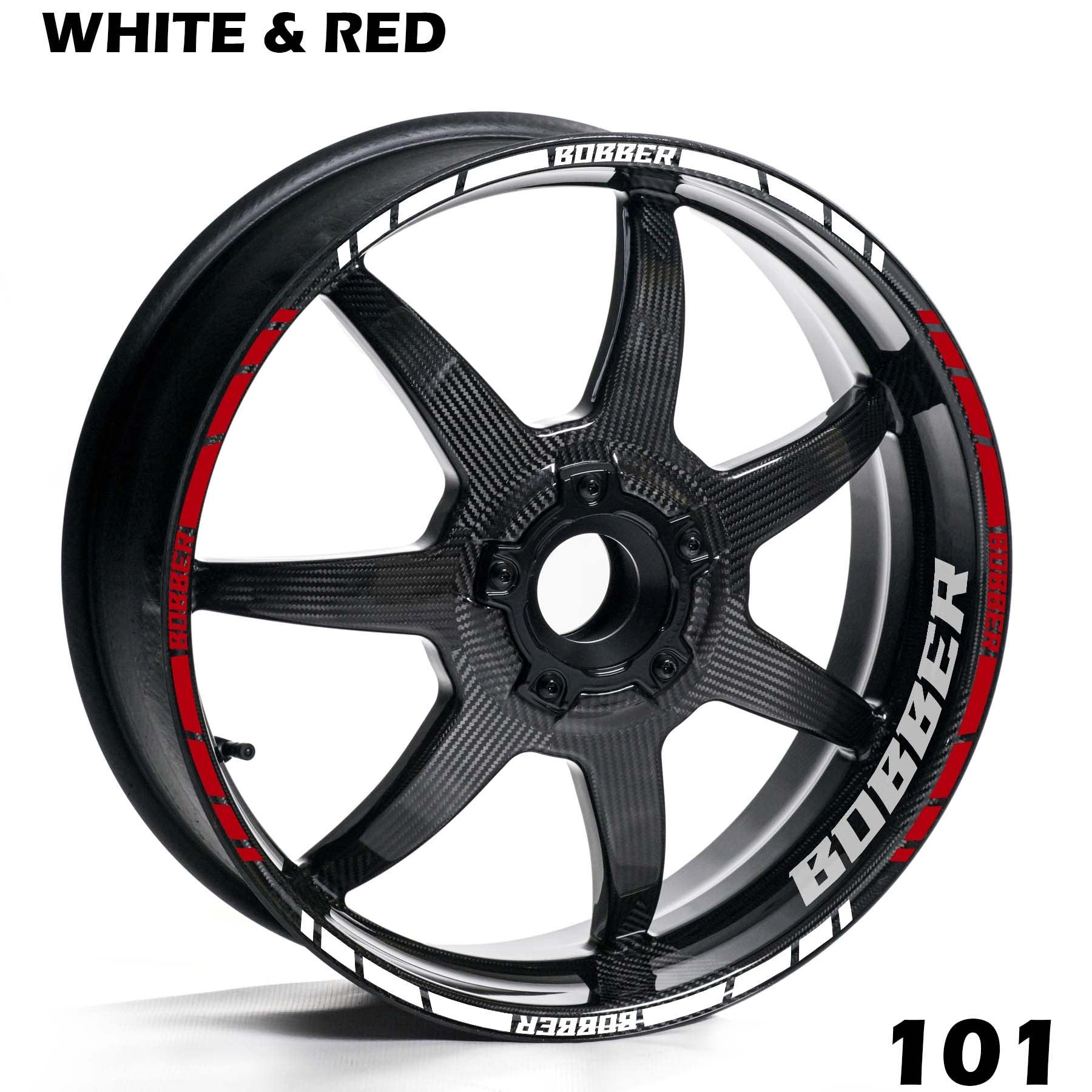 TRIUMPH BOBBER FULL WHEEL RIM STRIPE DECAL STICKER KIT - Speed Army