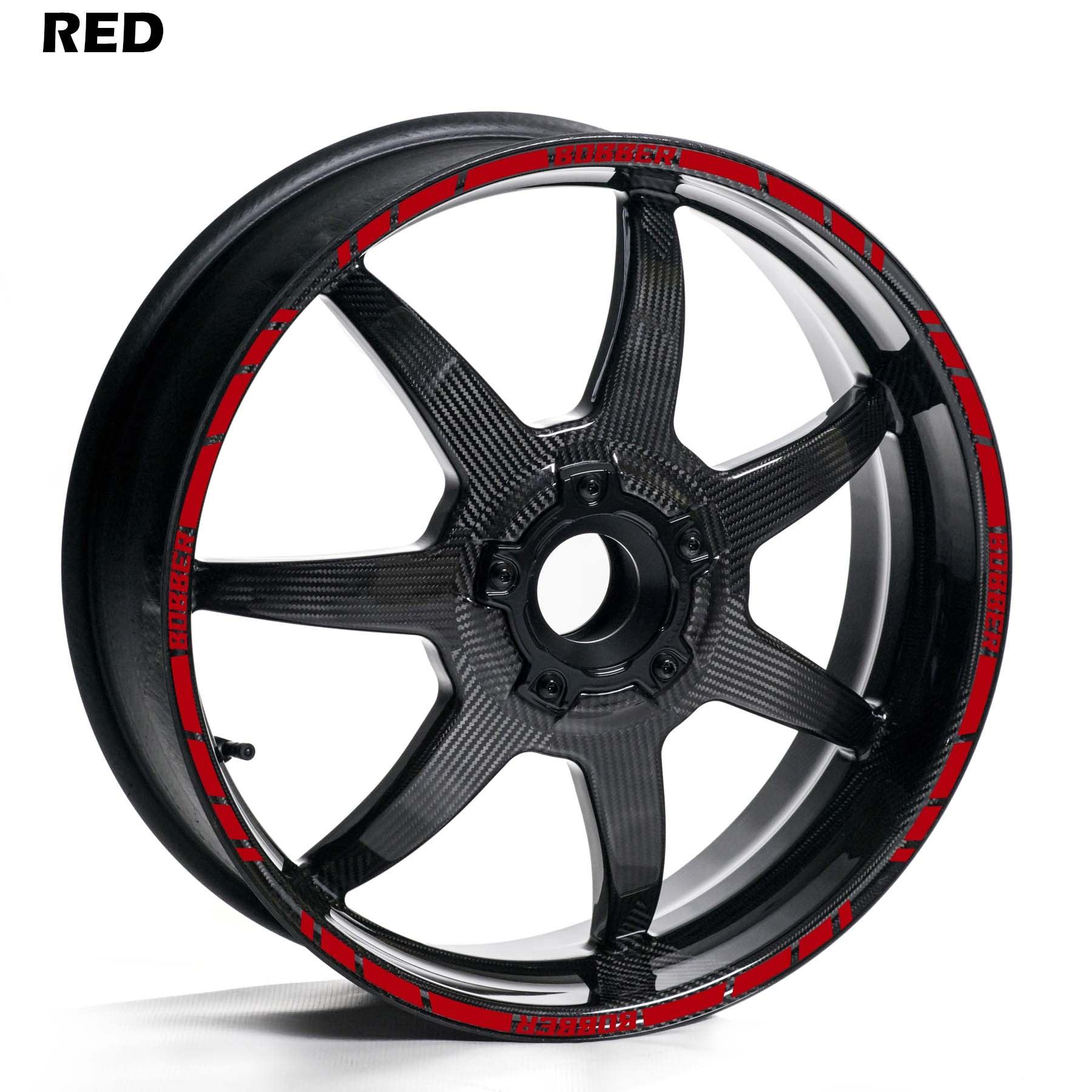 TRIUMPH BOBBER WHEEL RIM STRIPE DECAL STICKER KIT - Speed Army