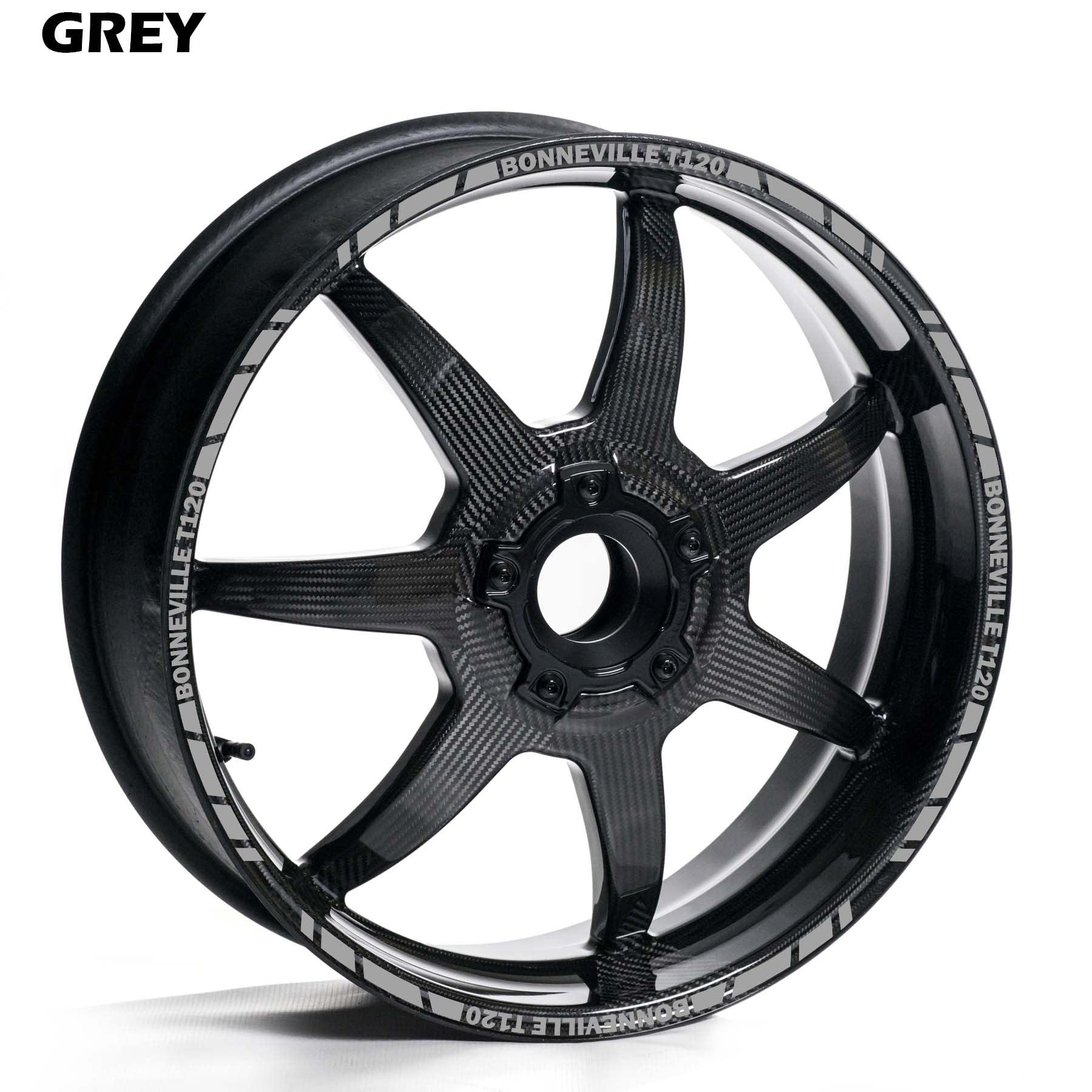 TRIUMPH BONNEVILE T120 WHEEL RIM STRIPE DECAL STICKER KIT - Speed Army