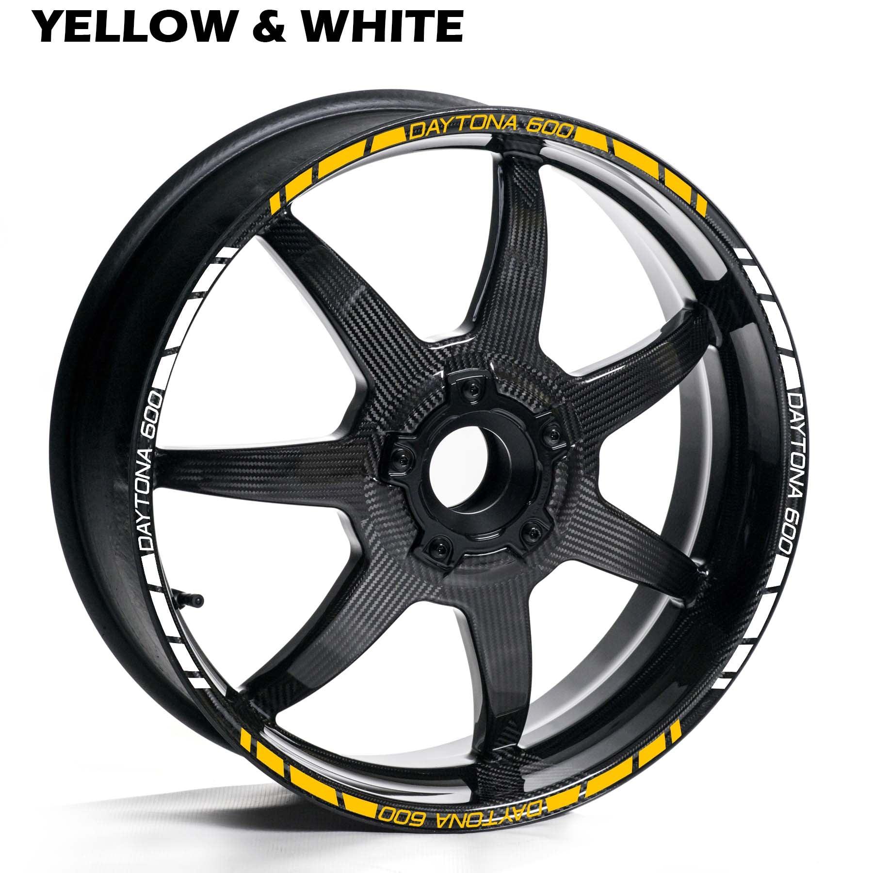 TRIUMPH DAYTONA 600 WHEEL RIM STRIPE DECAL STICKER KIT - Speed Army