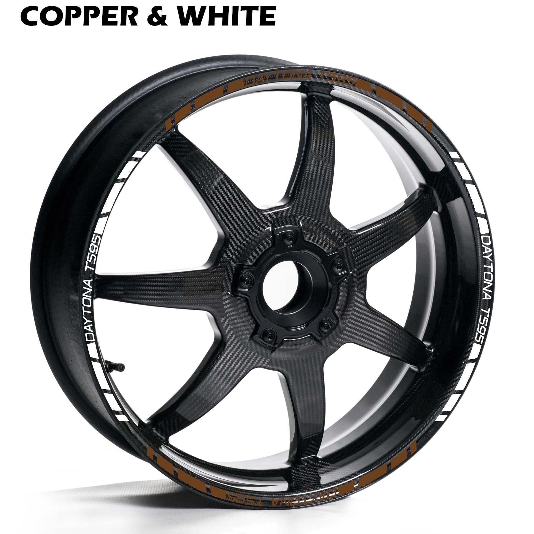 TRIUMPH DAYTONA T595 WHEEL RIM STRIPE DECAL STICKER KIT - Speed Army