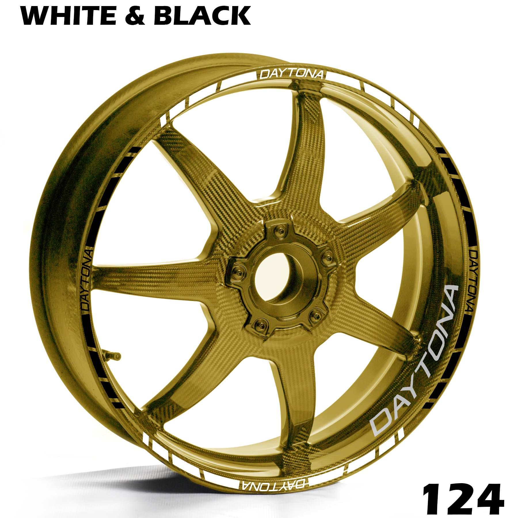TRIUMPH DAYTONA FULL WHEEL RIM STRIPE DECAL STICKER KIT - Speed Army