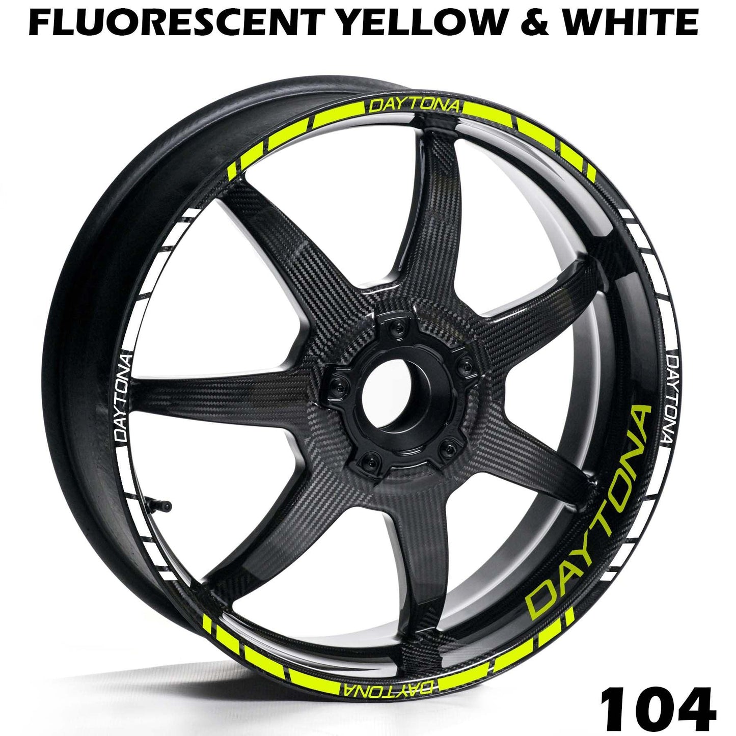 TRIUMPH DAYTONA FULL WHEEL RIM STRIPE DECAL STICKER KIT - Speed Army