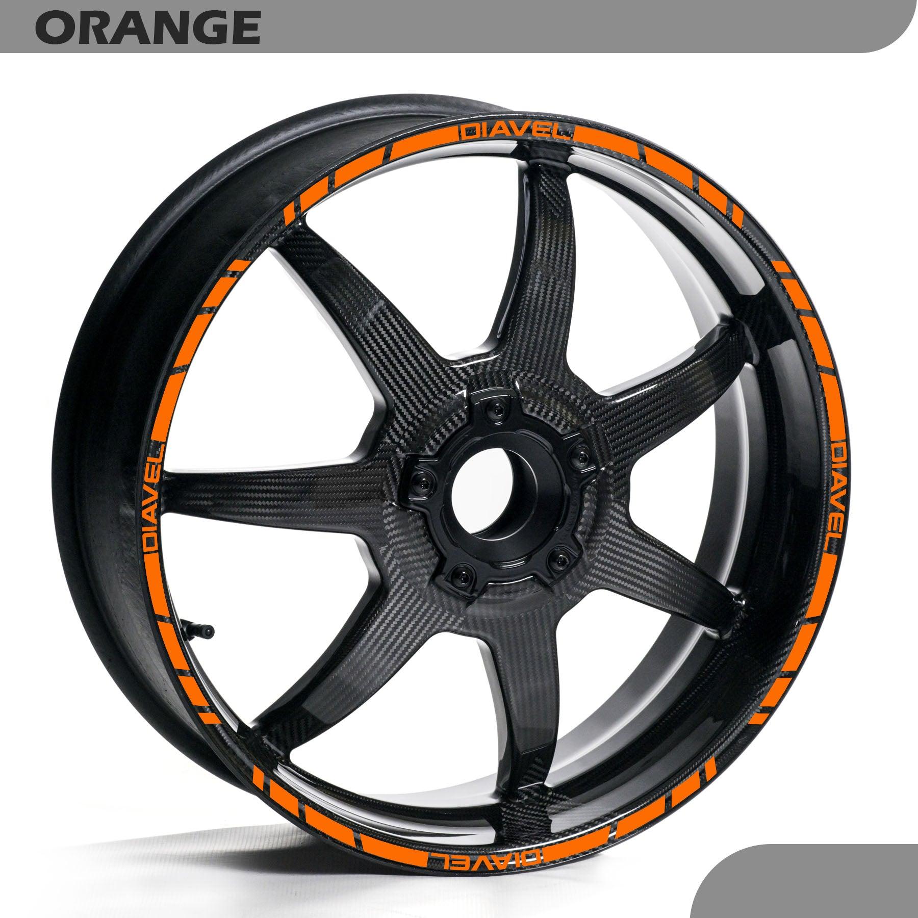 DUCATI DIAVEL WHEEL RIM STRIPE DECAL STICKER KIT - Speed Army