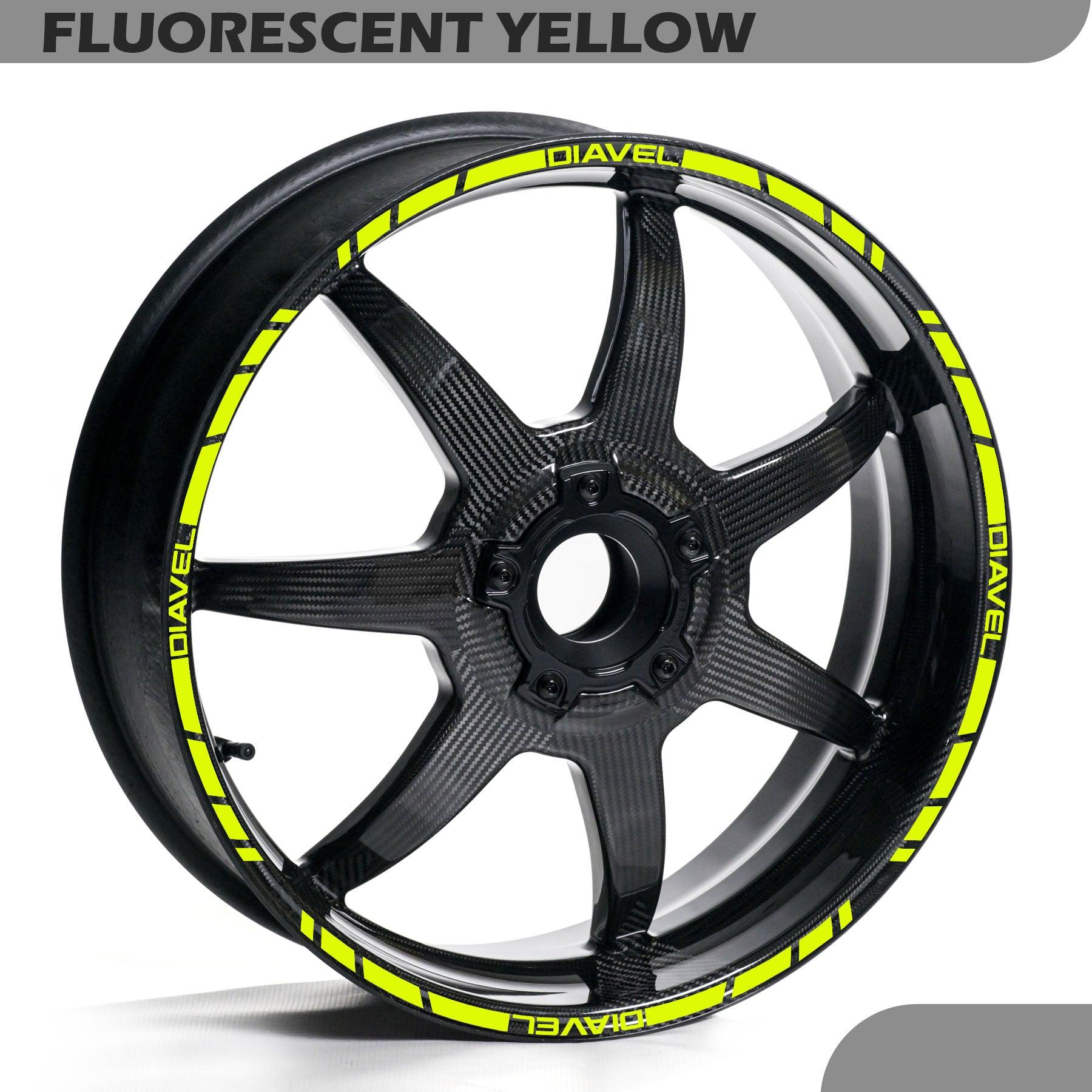 DUCATI DIAVEL WHEEL RIM STRIPE DECAL STICKER KIT - Speed Army