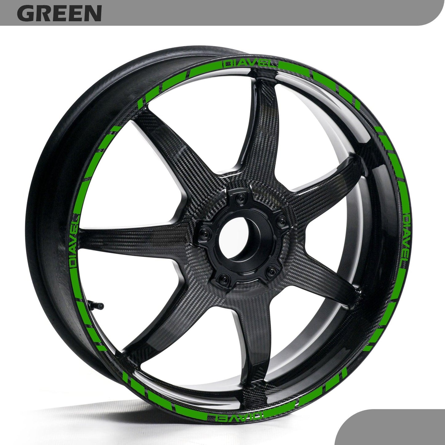 DUCATI DIAVEL WHEEL RIM STRIPE DECAL STICKER KIT - Speed Army