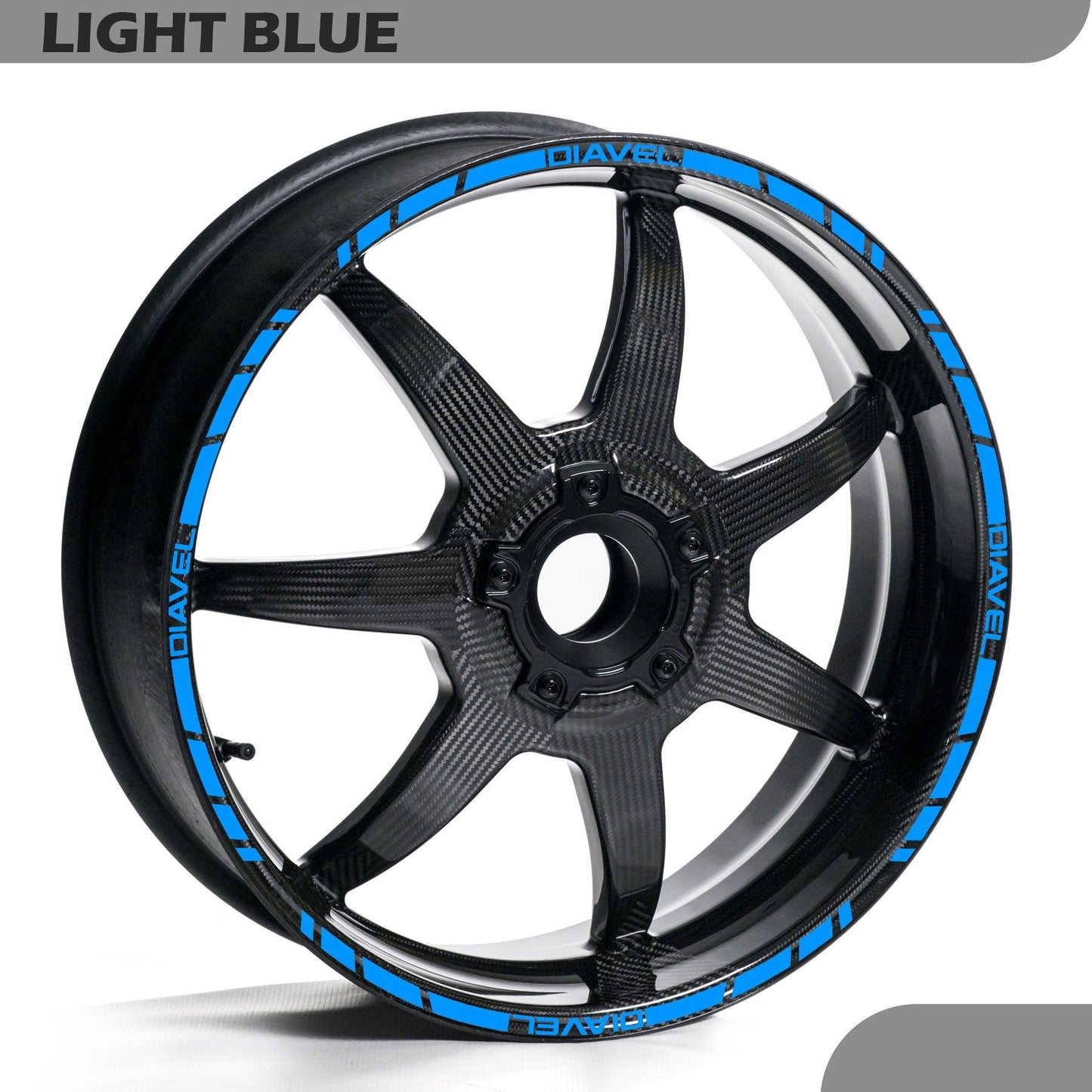 DUCATI DIAVEL WHEEL RIM STRIPE DECAL STICKER KIT - Speed Army