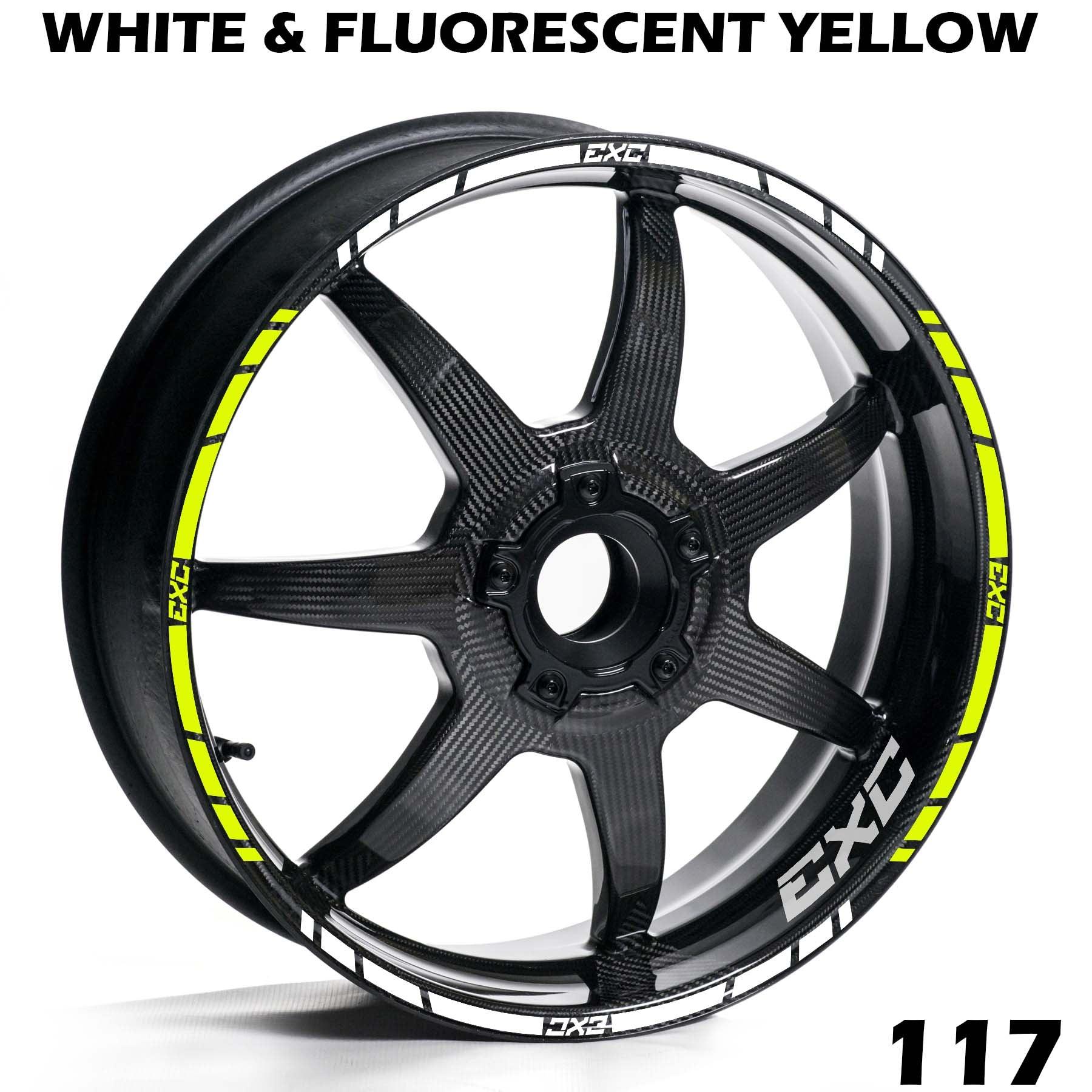 KTM EXC FULL WHEEL RIM STRIPE DECAL STICKER KIT - Speed Army