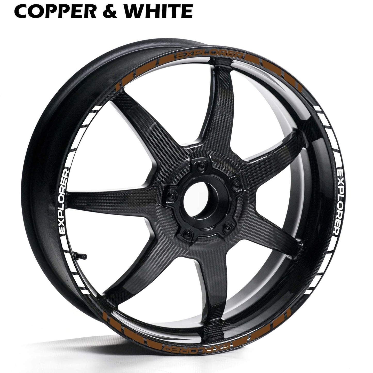 TRIUMPH EXPLORER WHEEL RIM STRIPE DECAL STICKER KIT - Speed Army