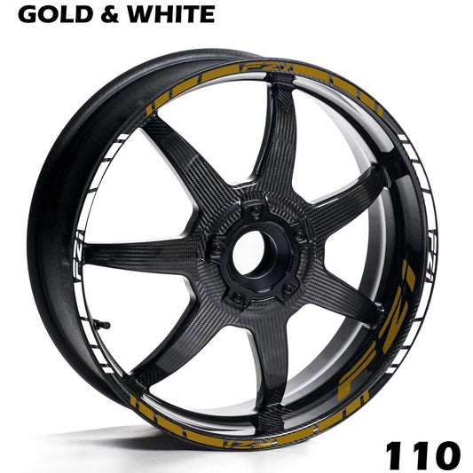 YAMAHA FZ1 FULL WHEEL RIM STRIPE DECAL STICKER KIT - Speed Army