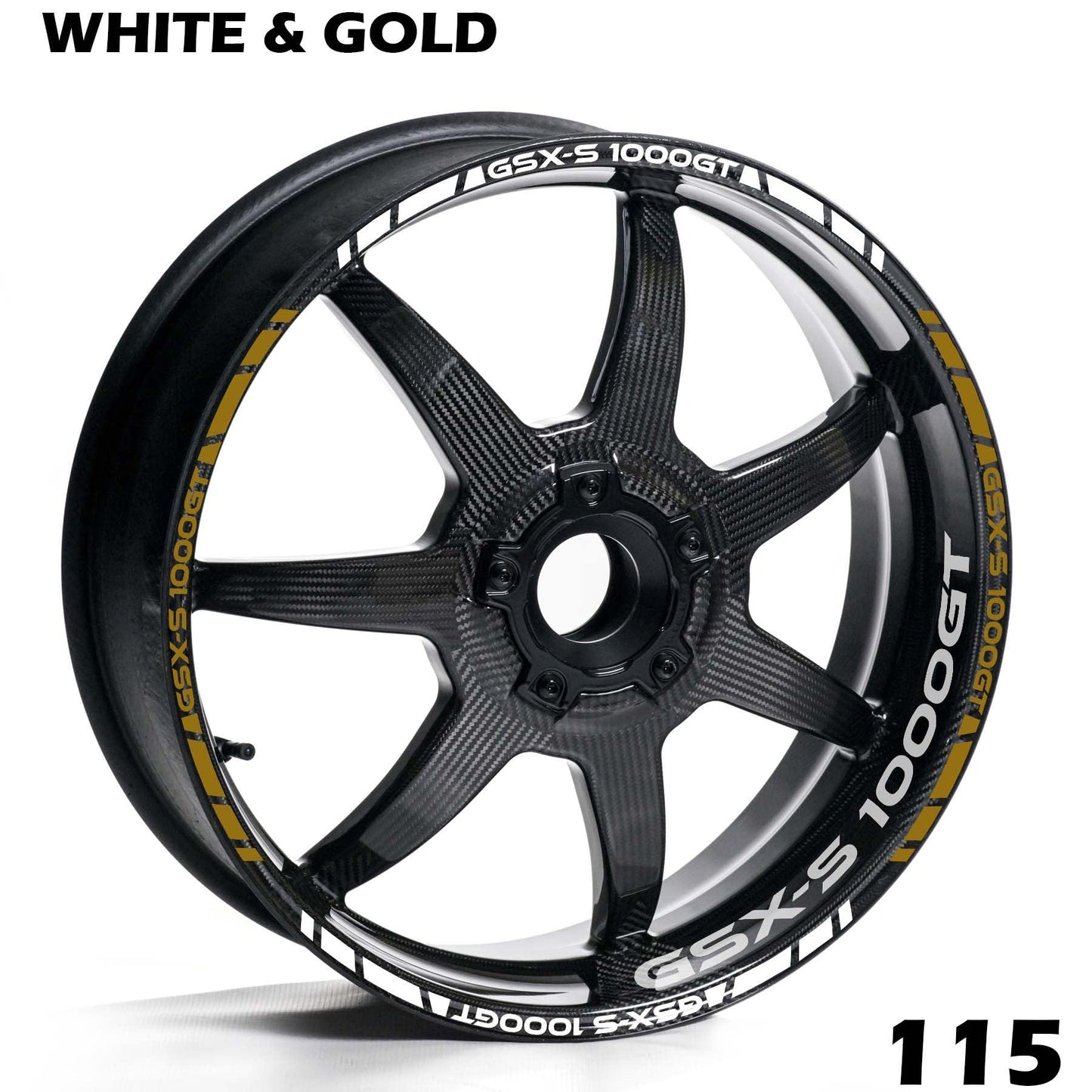 SUZUKI GSX-S 1000 GT FULL WHEEL RIM STRIPE DECAL STICKER KIT - Speed Army