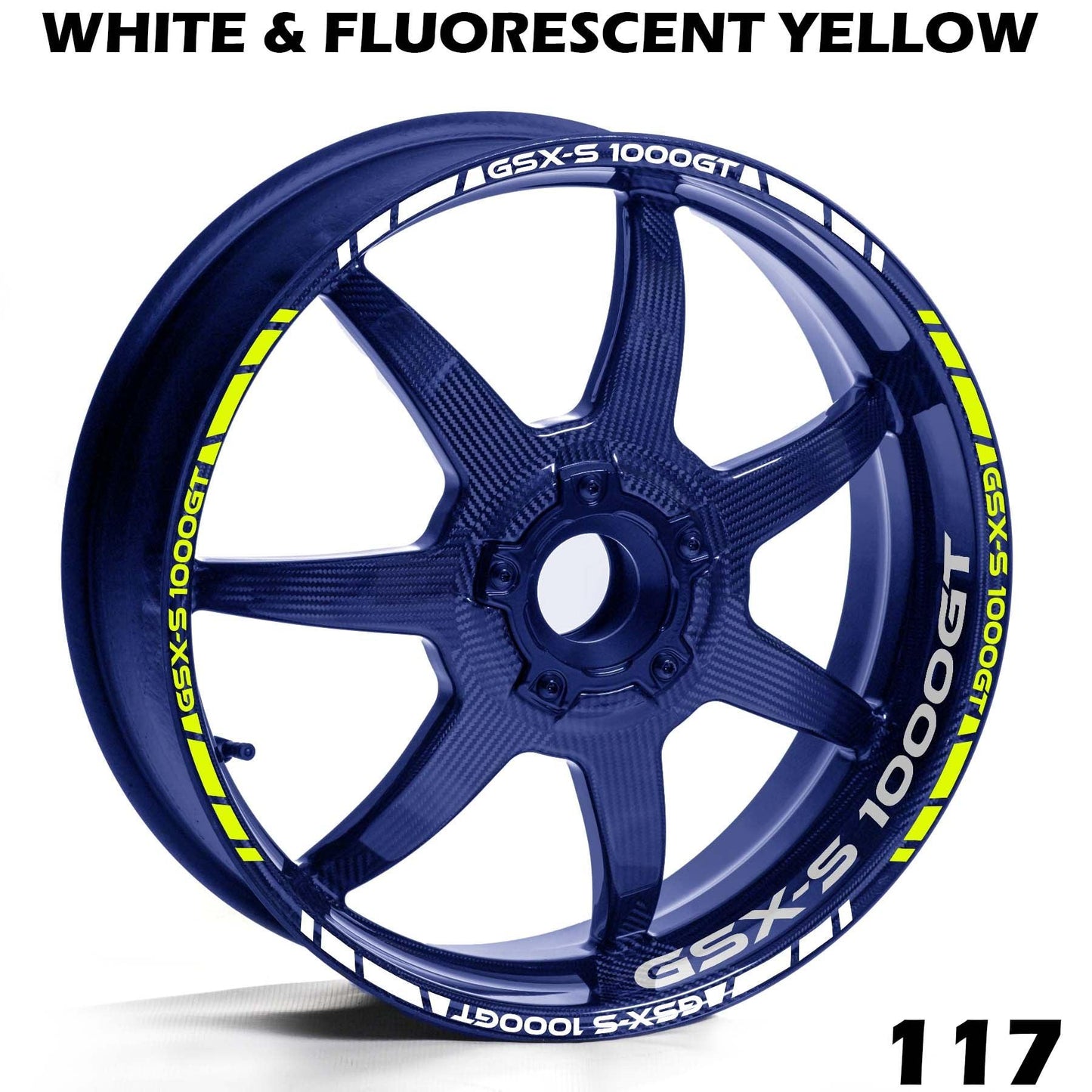 SUZUKI GSX-S 1000 GT FULL WHEEL RIM STRIPE DECAL STICKER KIT - Speed Army