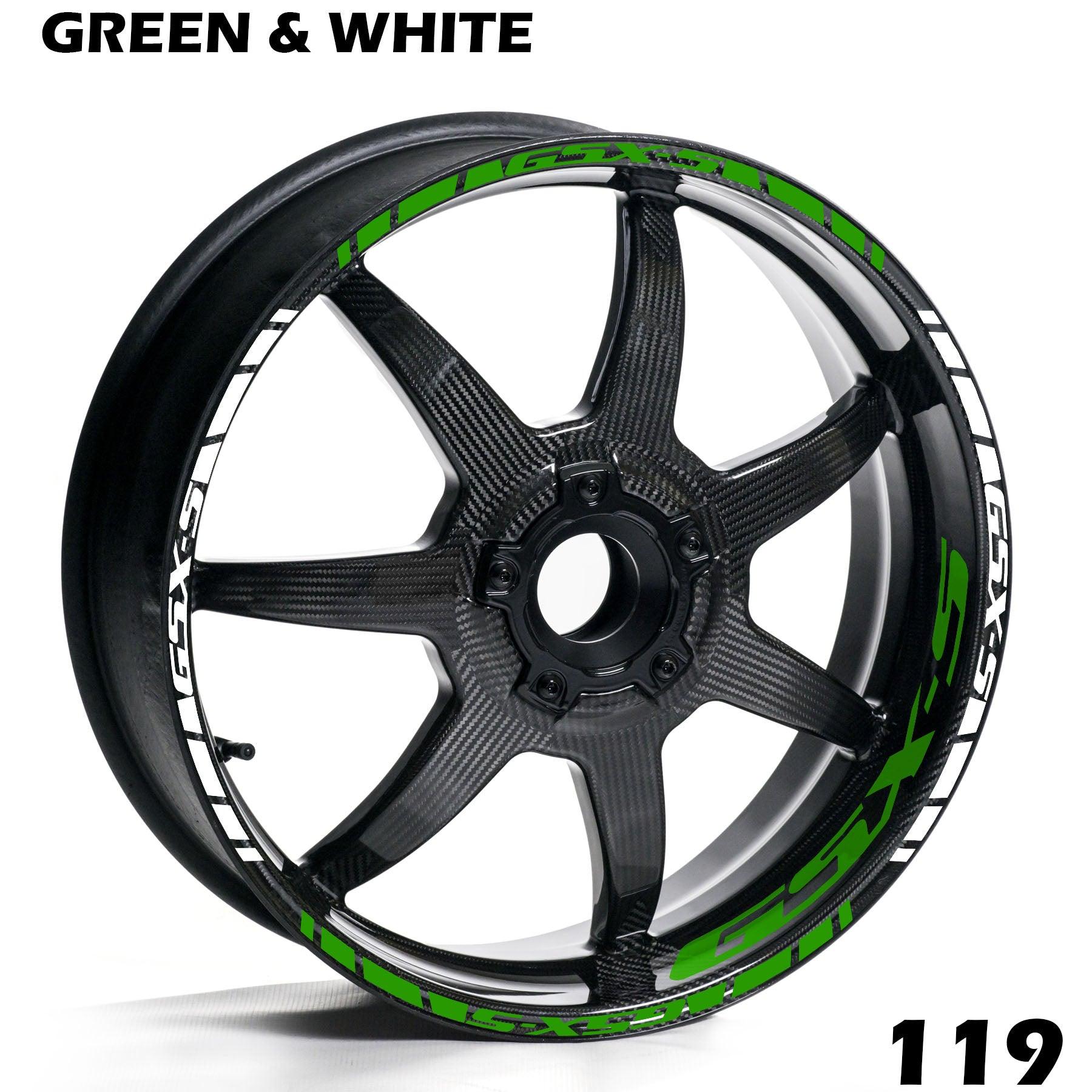 SUZUKI GSX-S FULL WHEEL RIM STRIPE DECAL STICKER KIT - Speed Army