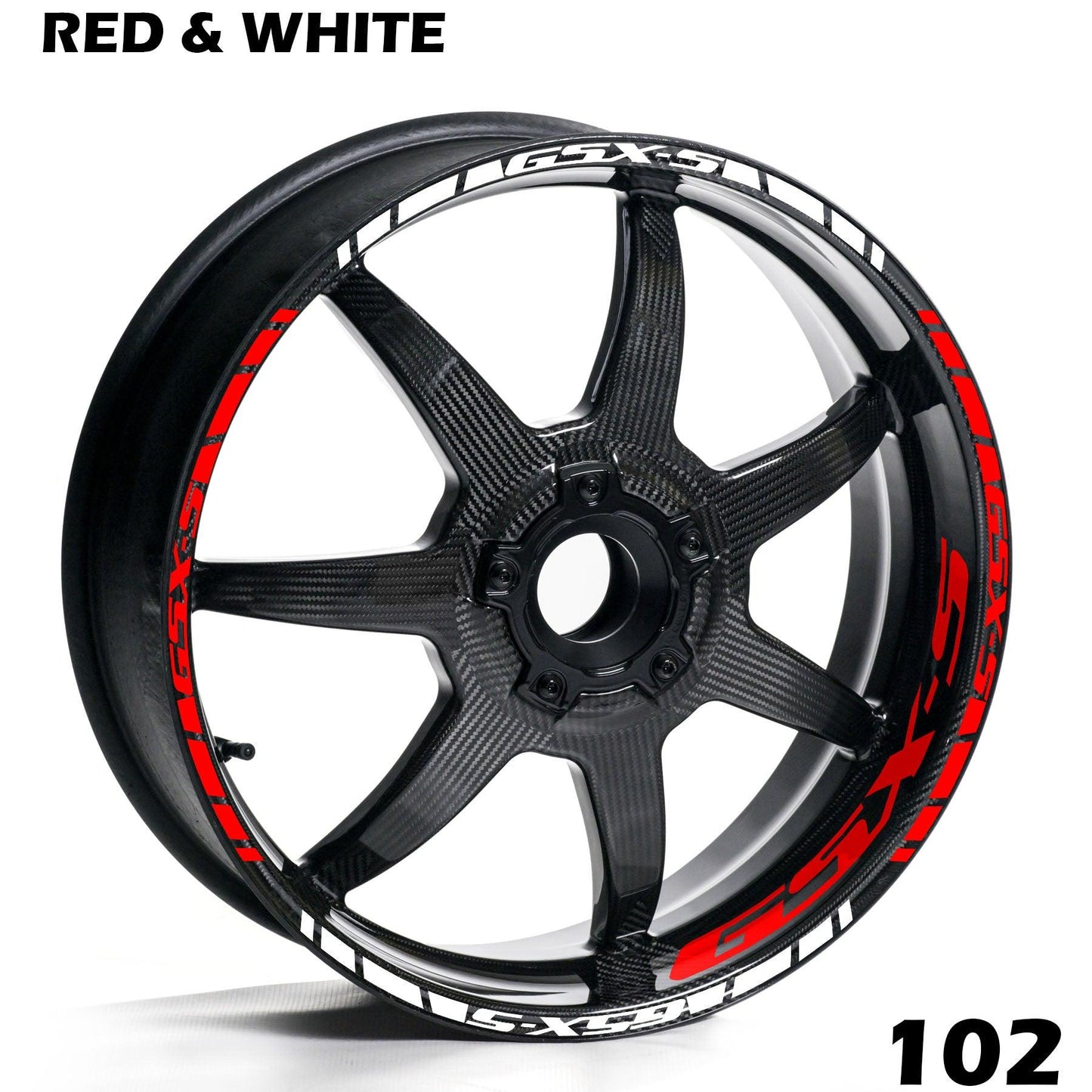SUZUKI GSX-S FULL WHEEL RIM STRIPE DECAL STICKER KIT - Speed Army