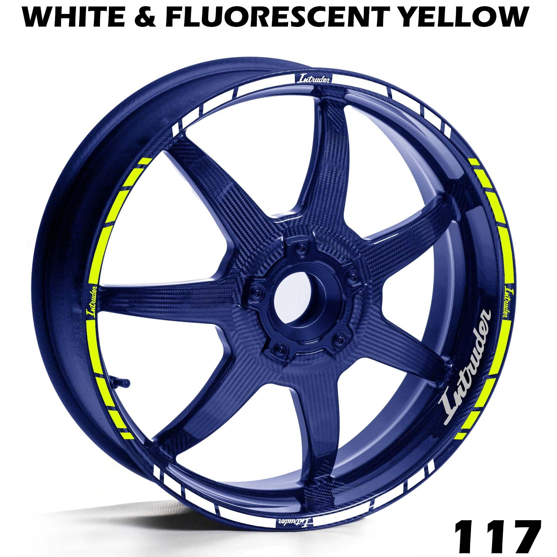 SUZUKI INTRUDER FULL WHEEL RIM STRIPE DECAL STICKER KIT - Speed Army