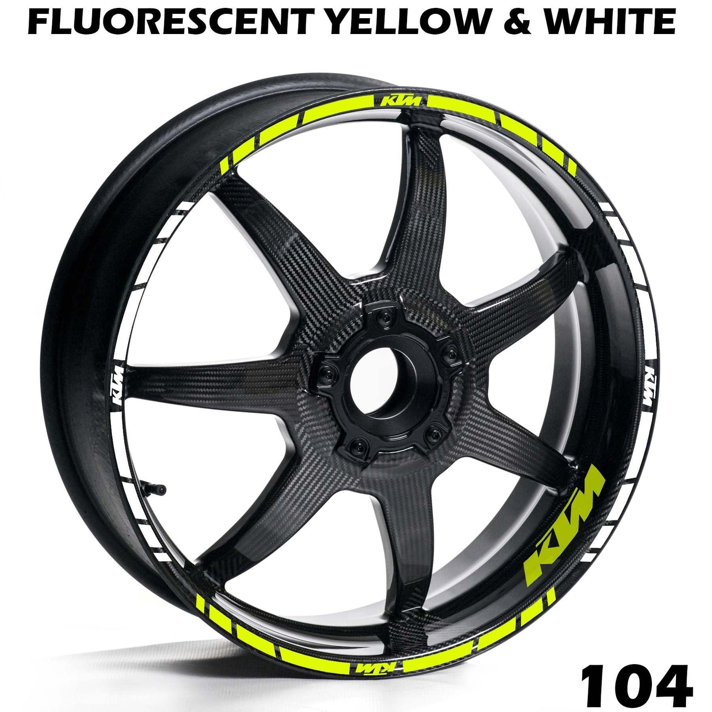 KTM FULL WHEEL RIM STRIPE DECAL STICKER KIT - Speed Army