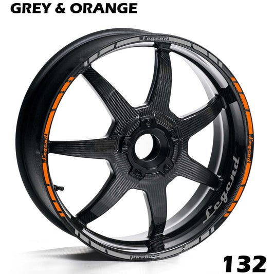 TRIUMPH LEGEND FULL WHEEL RIM STRIPE DECAL STICKER KIT - Speed Army