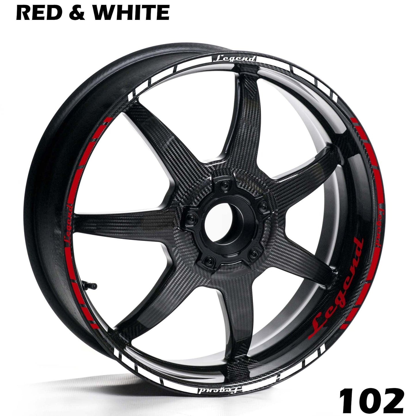 TRIUMPH LEGEND FULL WHEEL RIM STRIPE DECAL STICKER KIT - Speed Army