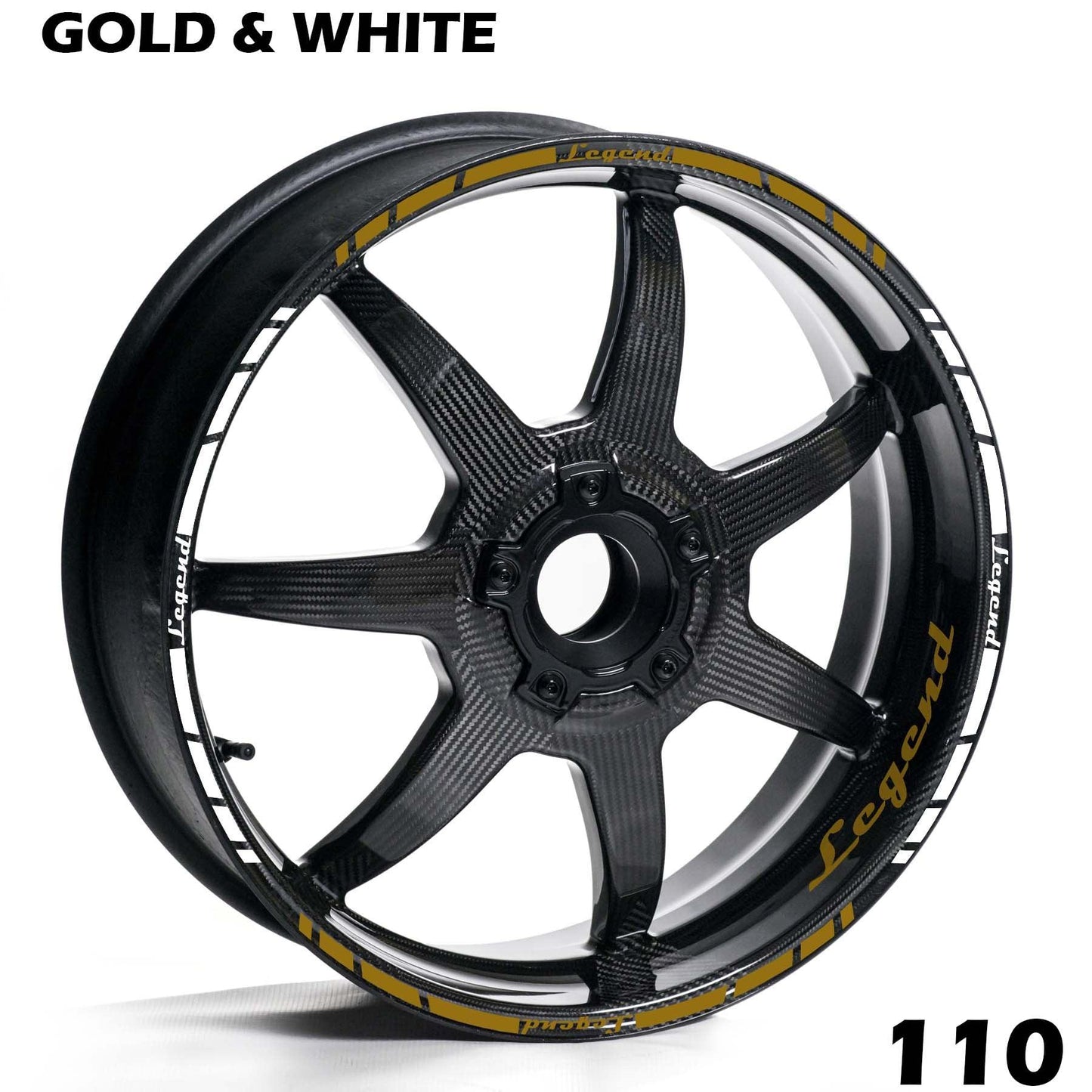 TRIUMPH LEGEND FULL WHEEL RIM STRIPE DECAL STICKER KIT - Speed Army