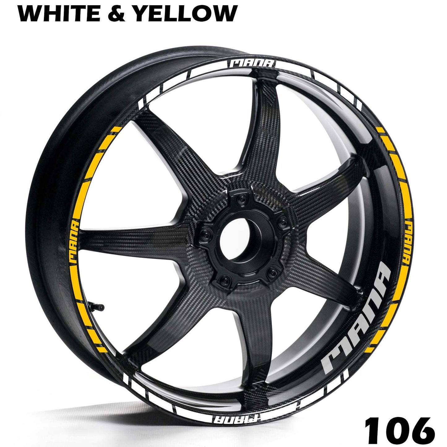 APRILIA MANA FULL WHEEL RIM STRIPE DECAL STICKER KIT - Speed Army