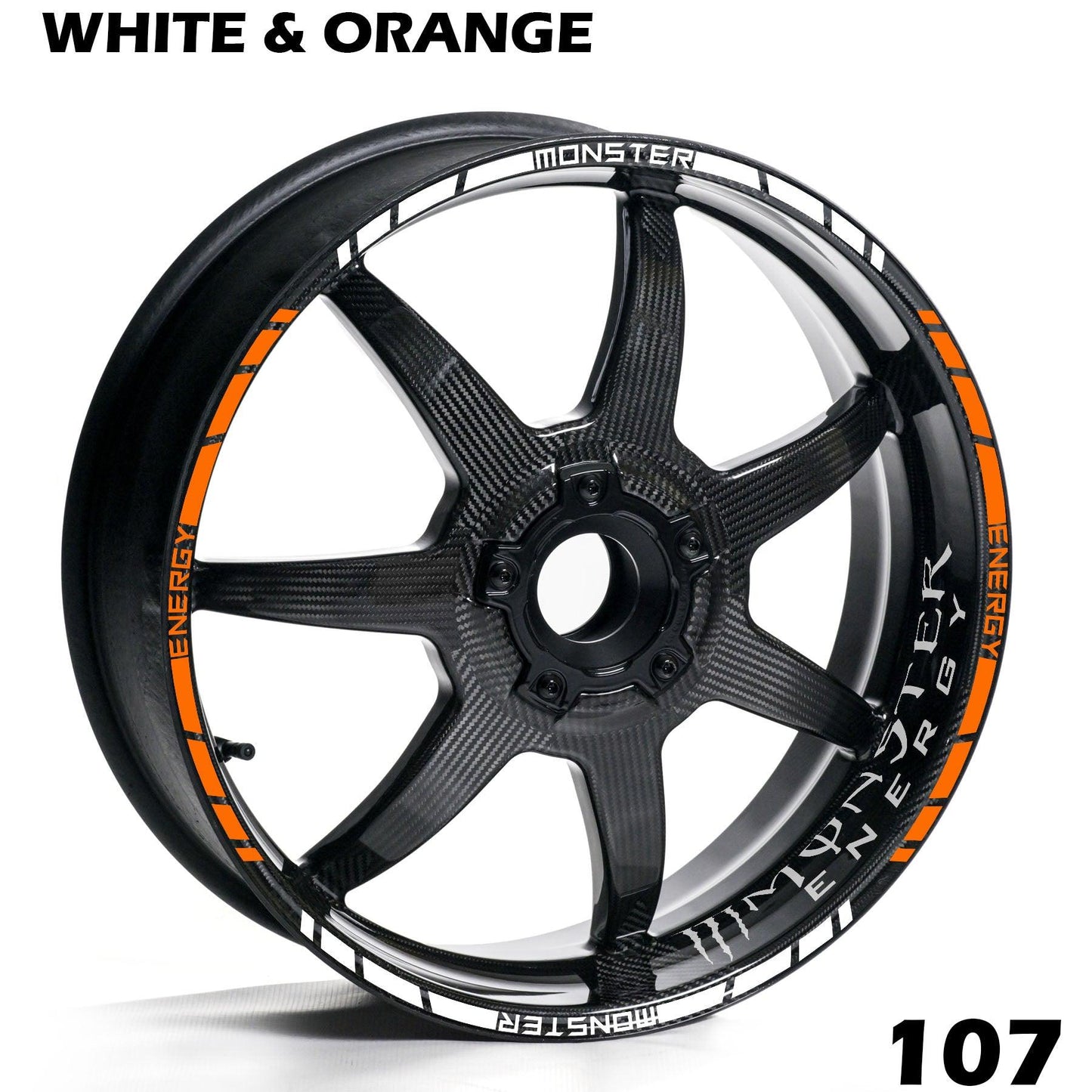 MONSTER ENERGY FULL WHEEL RIM STRIPE DECAL STICKER KIT - Speed Army