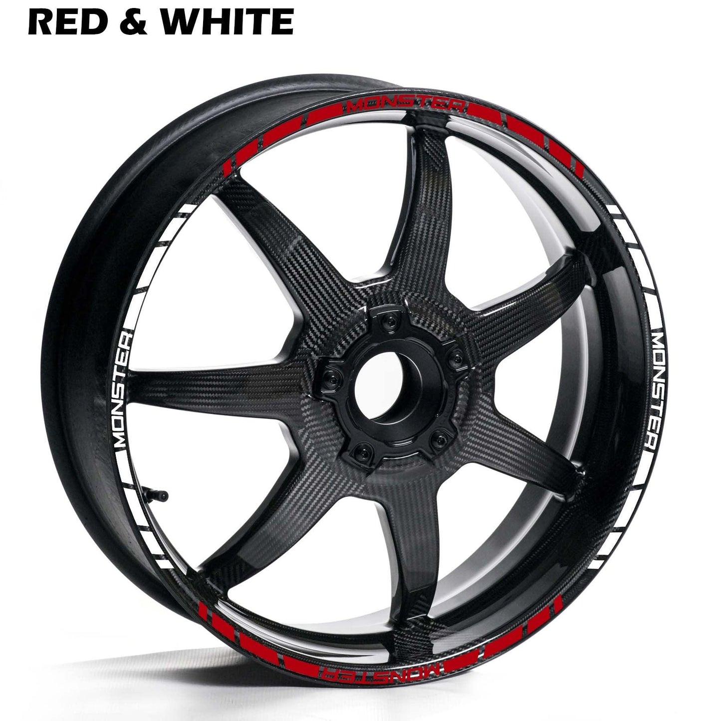 DUCATI MONSTER WHEEL RIM STRIPE DECAL STICKER KIT - Speed Army