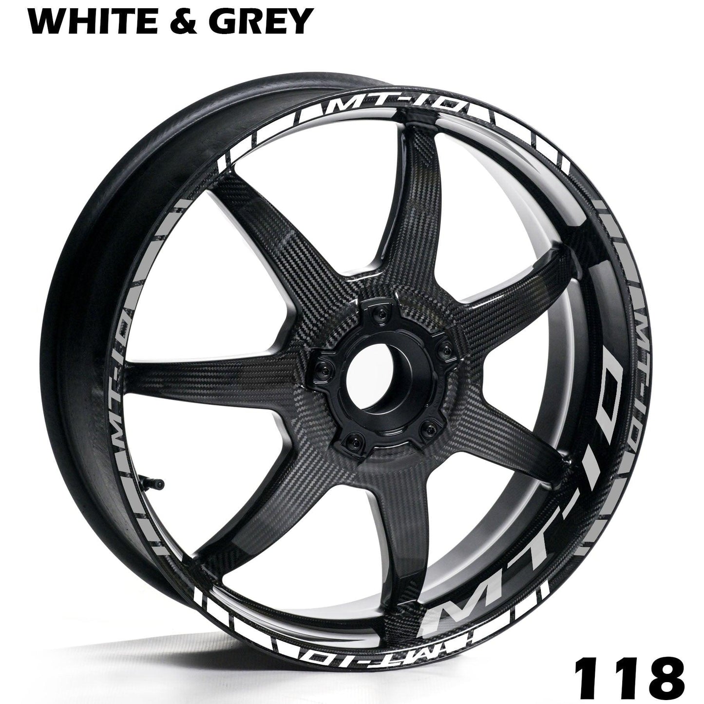 YAMAHA MT-10 FULL WHEEL RIM STRIPE DECAL STICKER KIT - Speed Army
