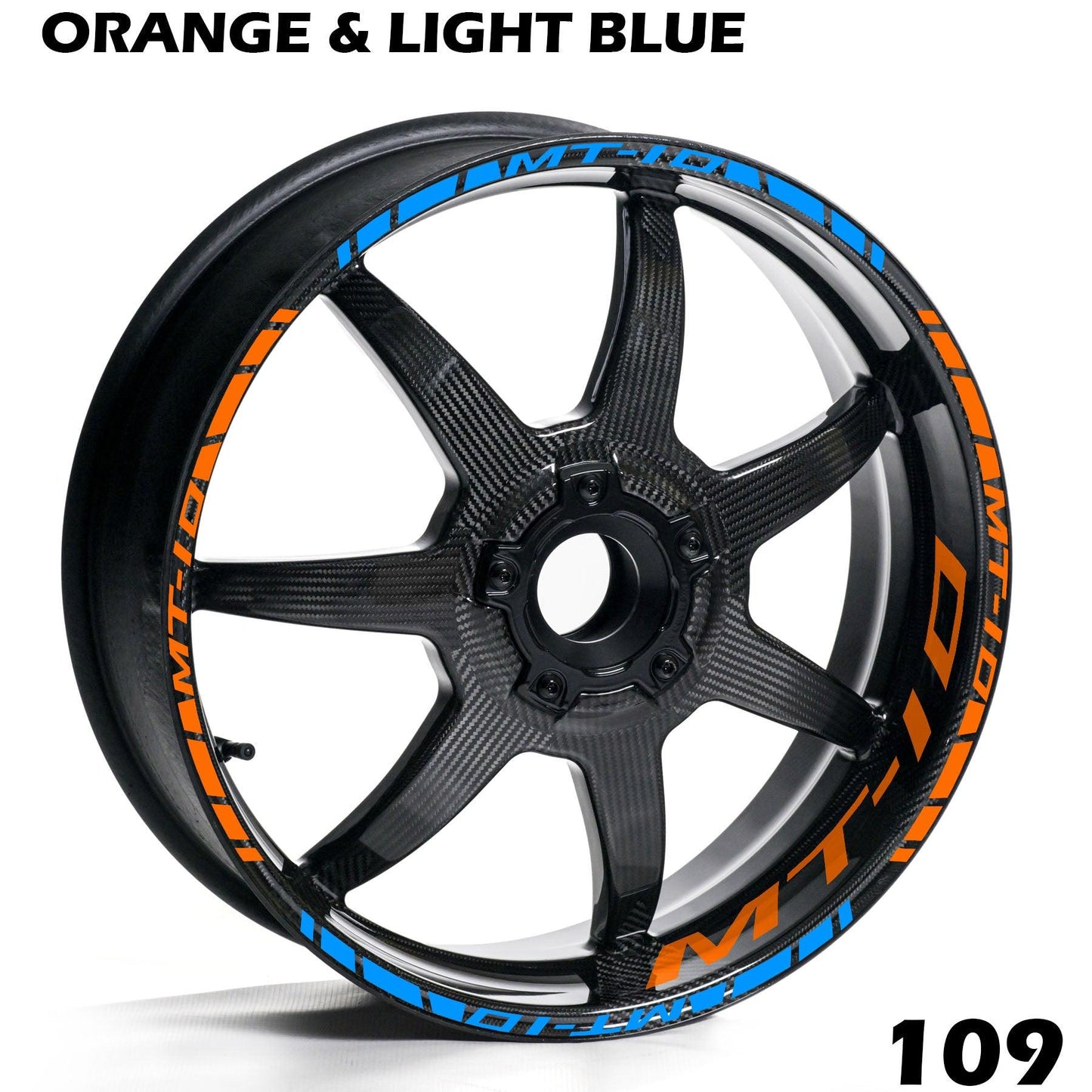YAMAHA MT-10 FULL WHEEL RIM STRIPE DECAL STICKER KIT - Speed Army
