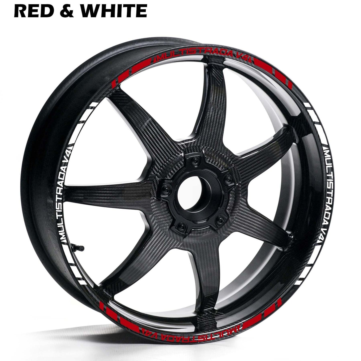 DUCATI MULTISTRADA V4 WHEEL RIM STRIPE DECAL STICKER KIT - Speed Army