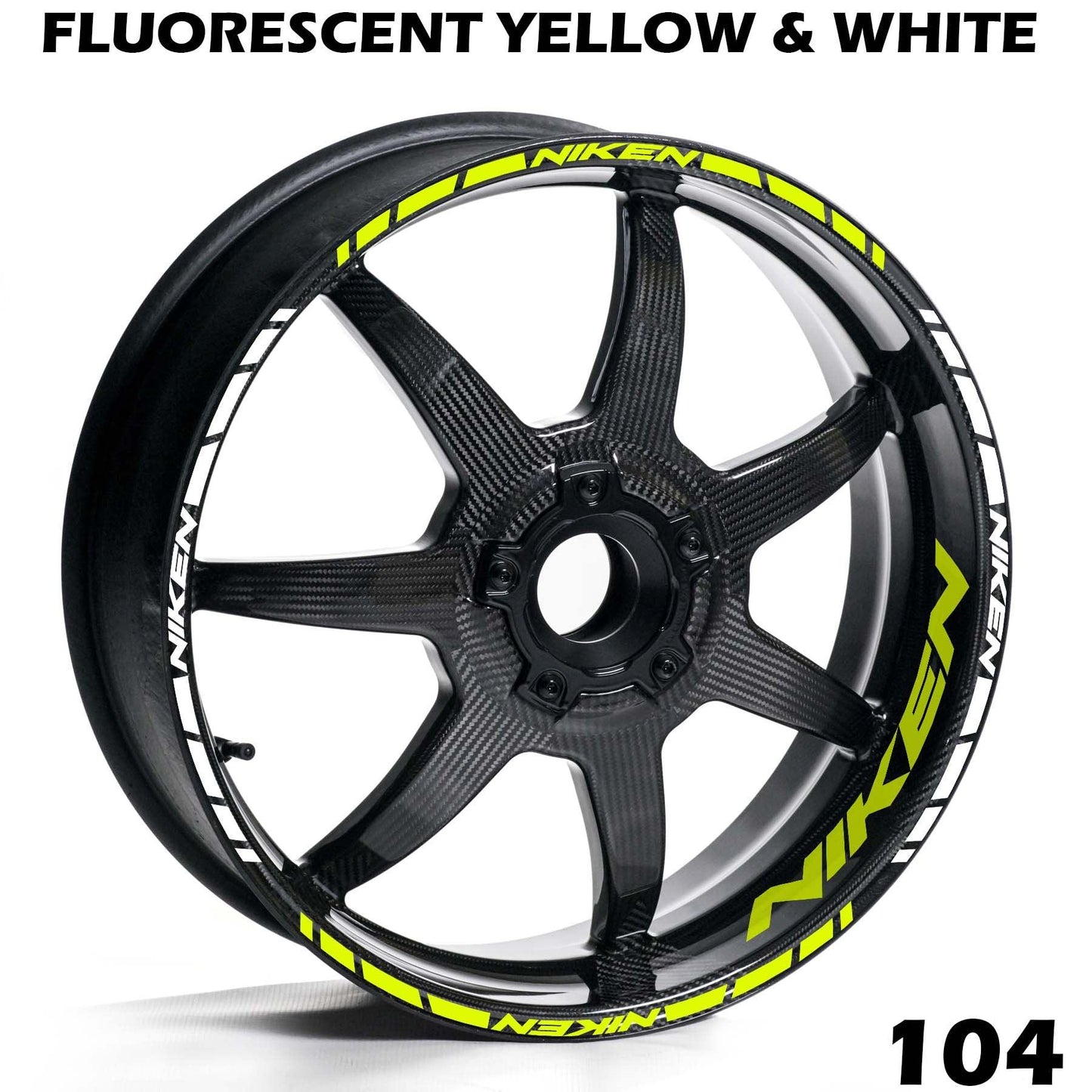YAMAHA NIKEN FULL WHEEL RIM STRIPE DECAL STICKER KIT - Speed Army