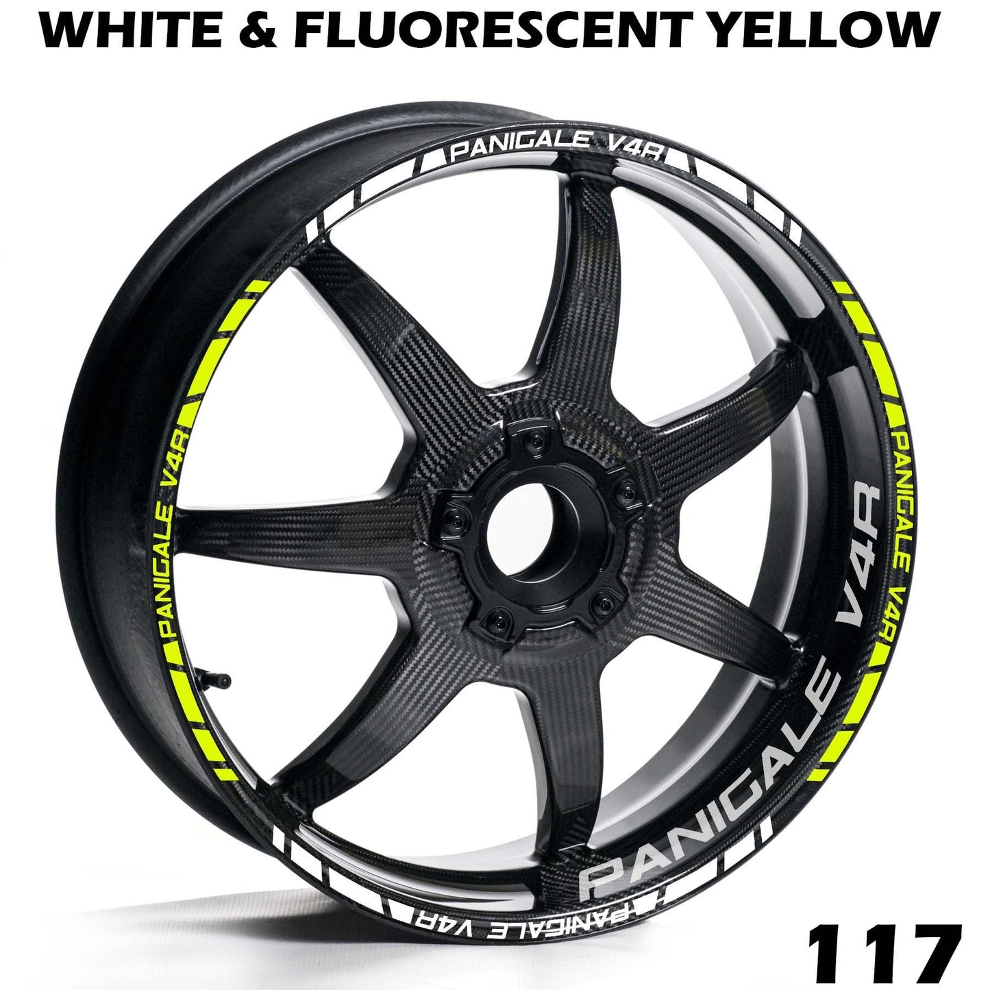 DUCATI PANIGALE V4R FULL WHEEL RIM STRIPE DECAL STICKER KIT - Speed Army