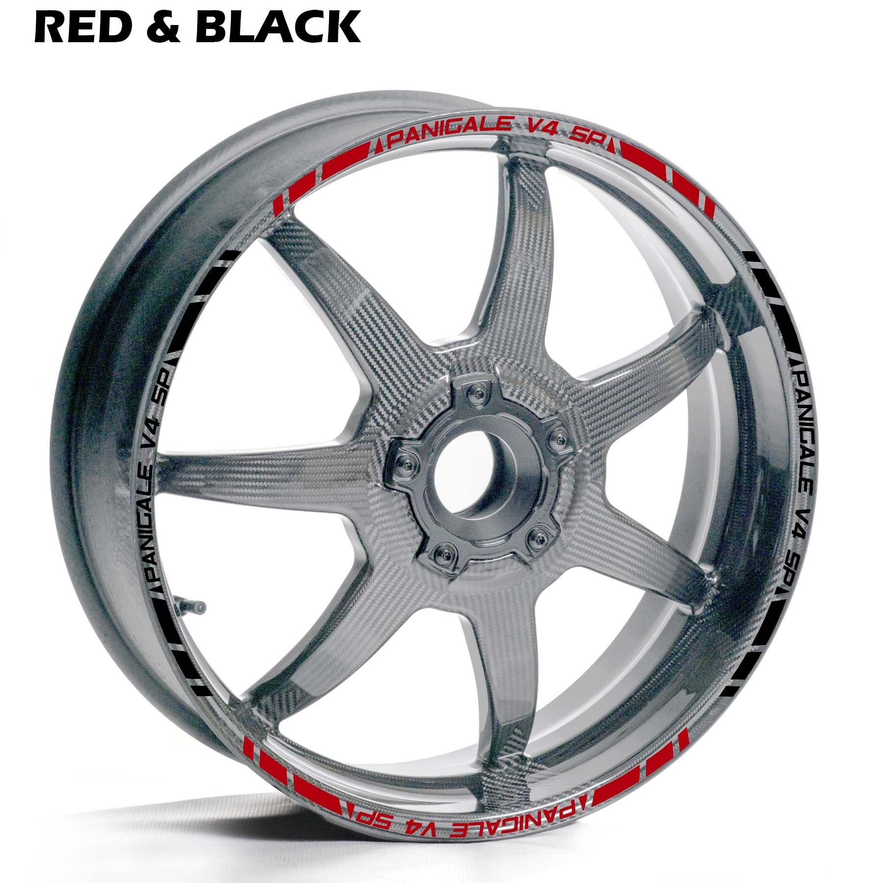 DUCATI PANIGALE V4SP WHEEL RIM STRIPE DECAL STICKER KIT - Speed Army
