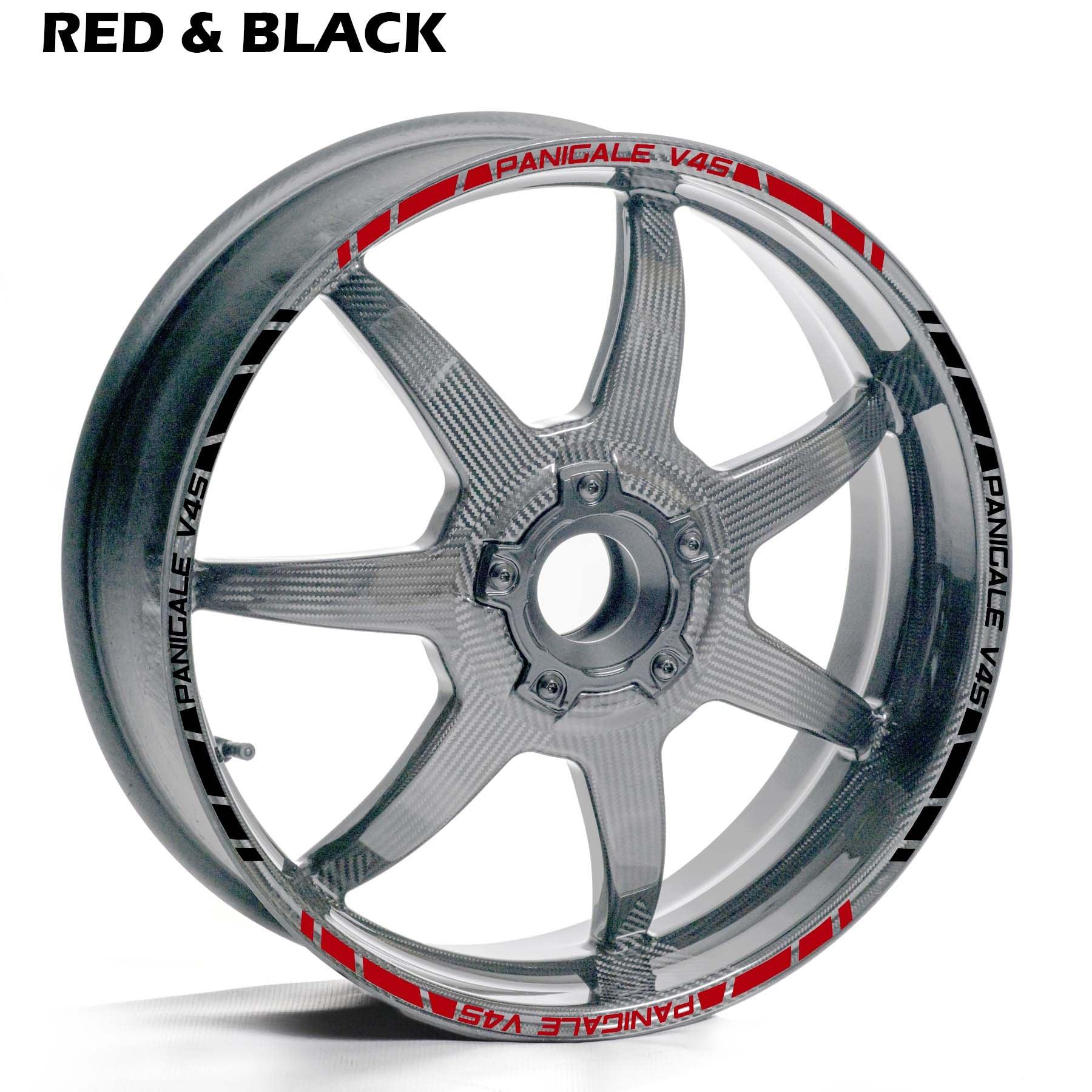 DUCATI PANIGALE V4S WHEEL RIM STRIPE DECAL STICKER KIT - Speed Army