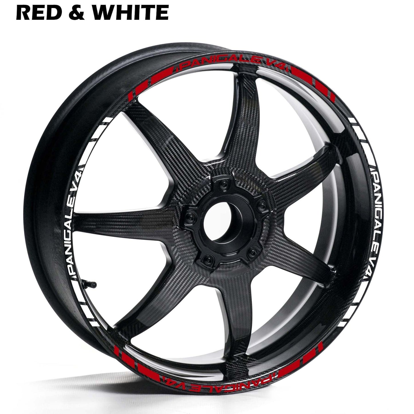 DUCATI PANIGALE V4 WHEEL RIM STRIPE DECAL STICKER KIT - Speed Army