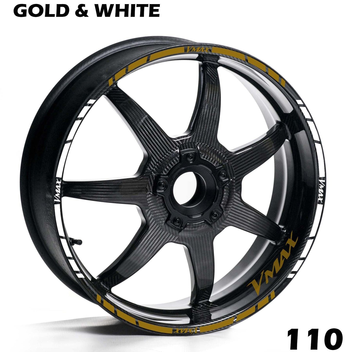 YAMAHA VMAX FULL WHEEL RIM STRIPE DECAL STICKER KIT - Speed Army