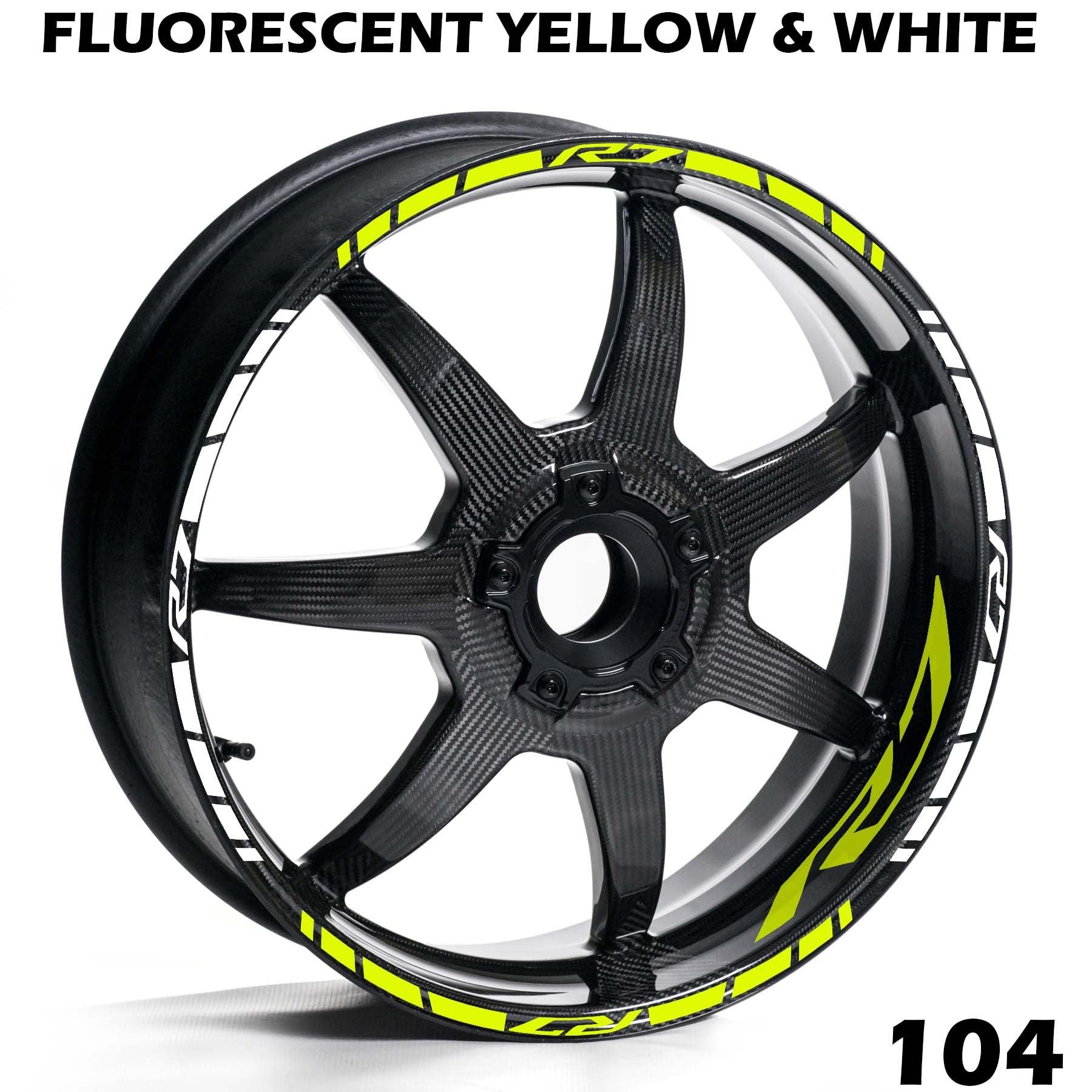 YAMAHA R7 FULL WHEEL RIM STRIPE DECAL STICKER KIT - Speed Army
