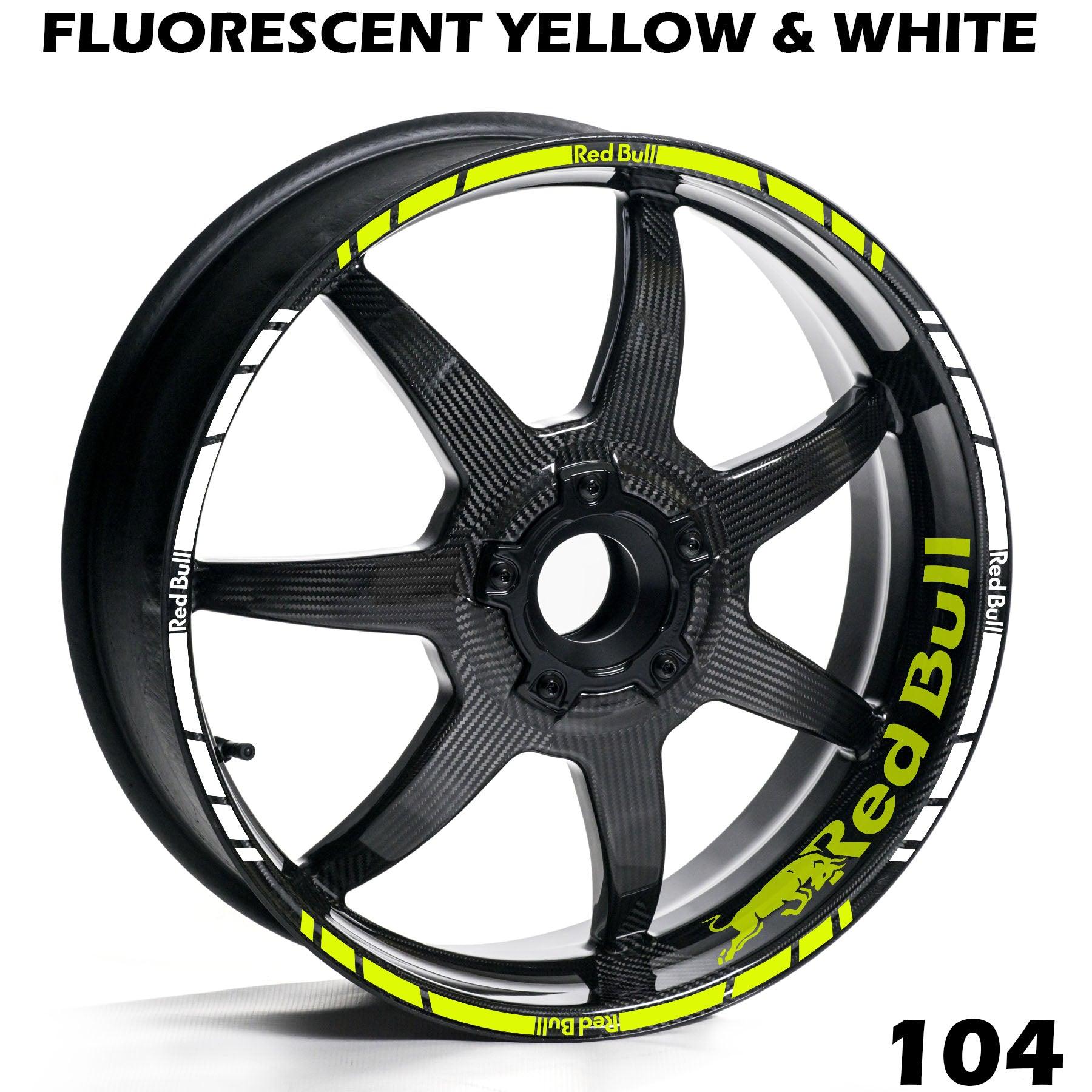 REDBULL FULL WHEEL RIM STRIPE DECAL STICKER KIT - Speed Army