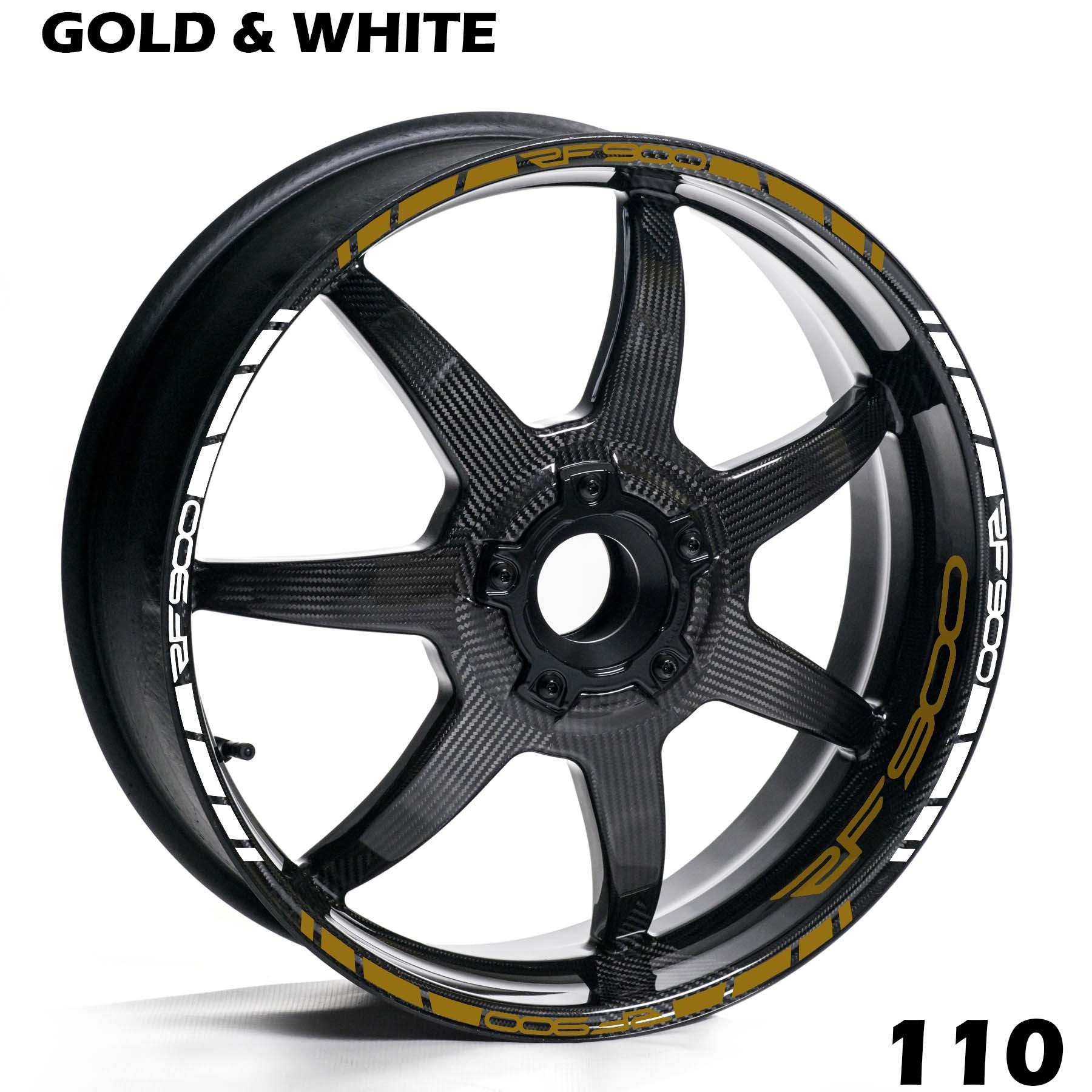 SUZUKI RF 900 FULL WHEEL RIM STRIPE DECAL STICKER KIT - Speed Army