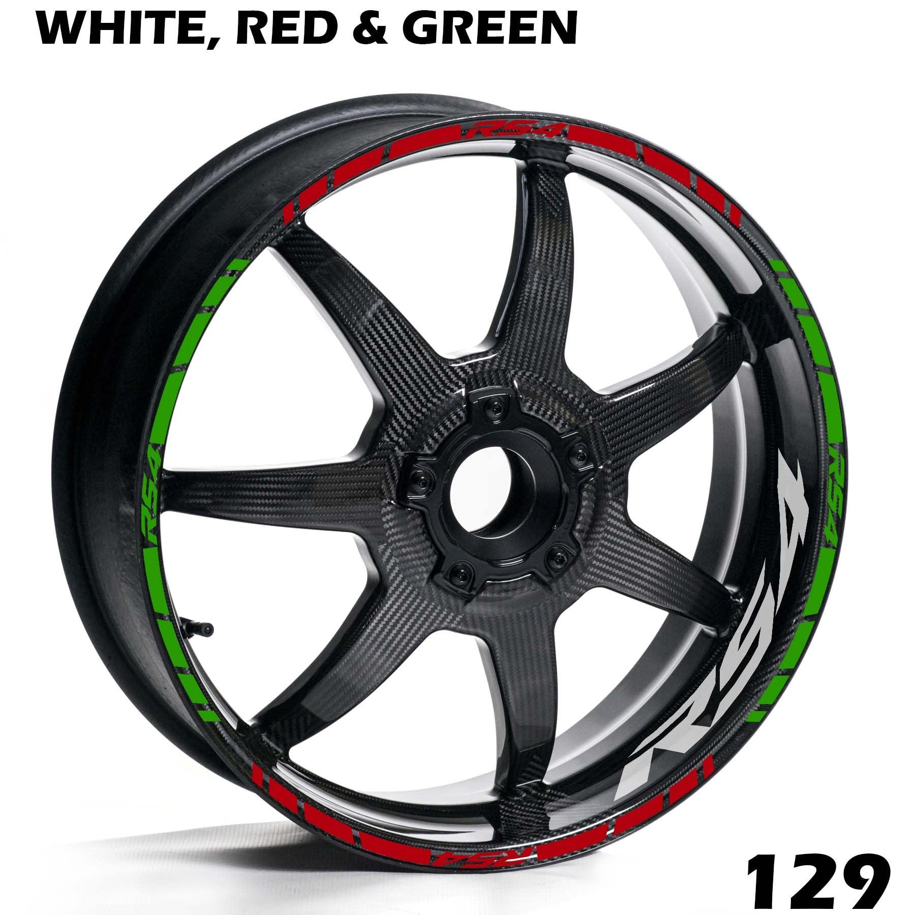 APRILIA RS4 FULL WHEEL RIM STRIPE DECAL STICKER KIT - Speed Army