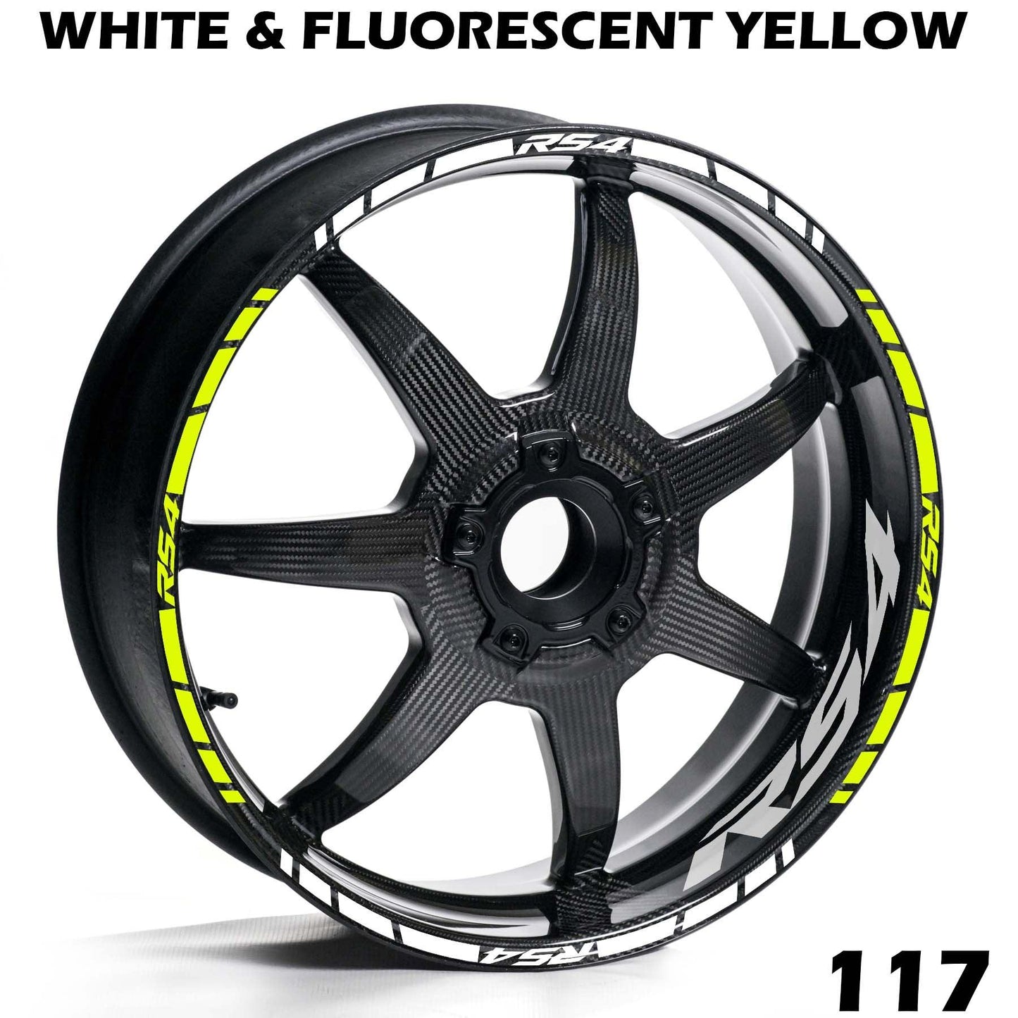 APRILIA RS4 FULL WHEEL RIM STRIPE DECAL STICKER KIT - Speed Army