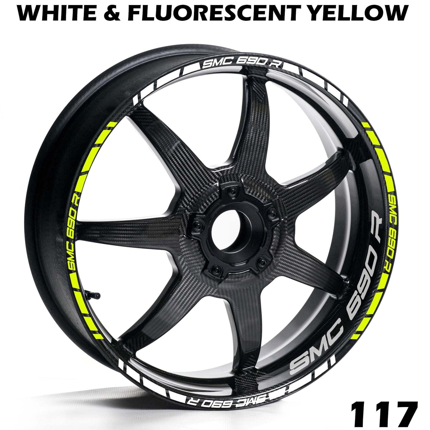 KTM SMC 690R FULL WHEEL RIM STRIPE DECAL STICKER KIT - Speed Army