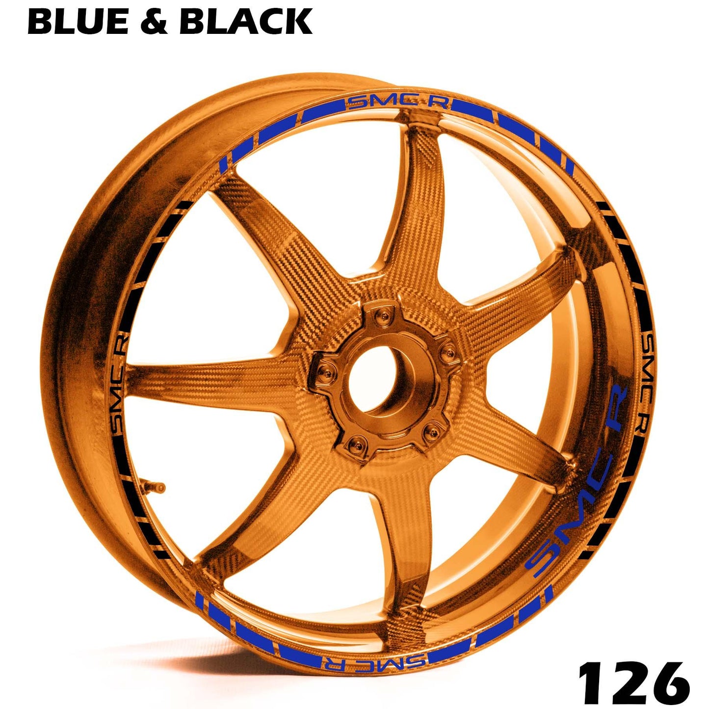 KTM SMC R FULL WHEEL RIM STRIPE DECAL STICKER KIT - Speed Army
